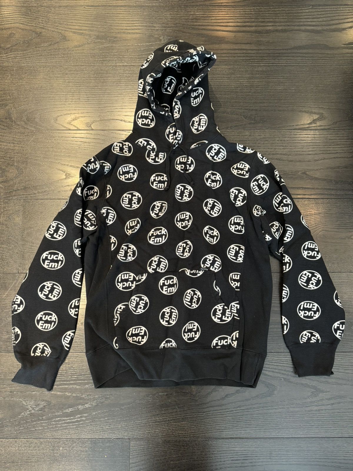 Supreme F*ck em! Supreme Hoodie Size US M / EU 48-50 / 2 - 4 Thumbnail