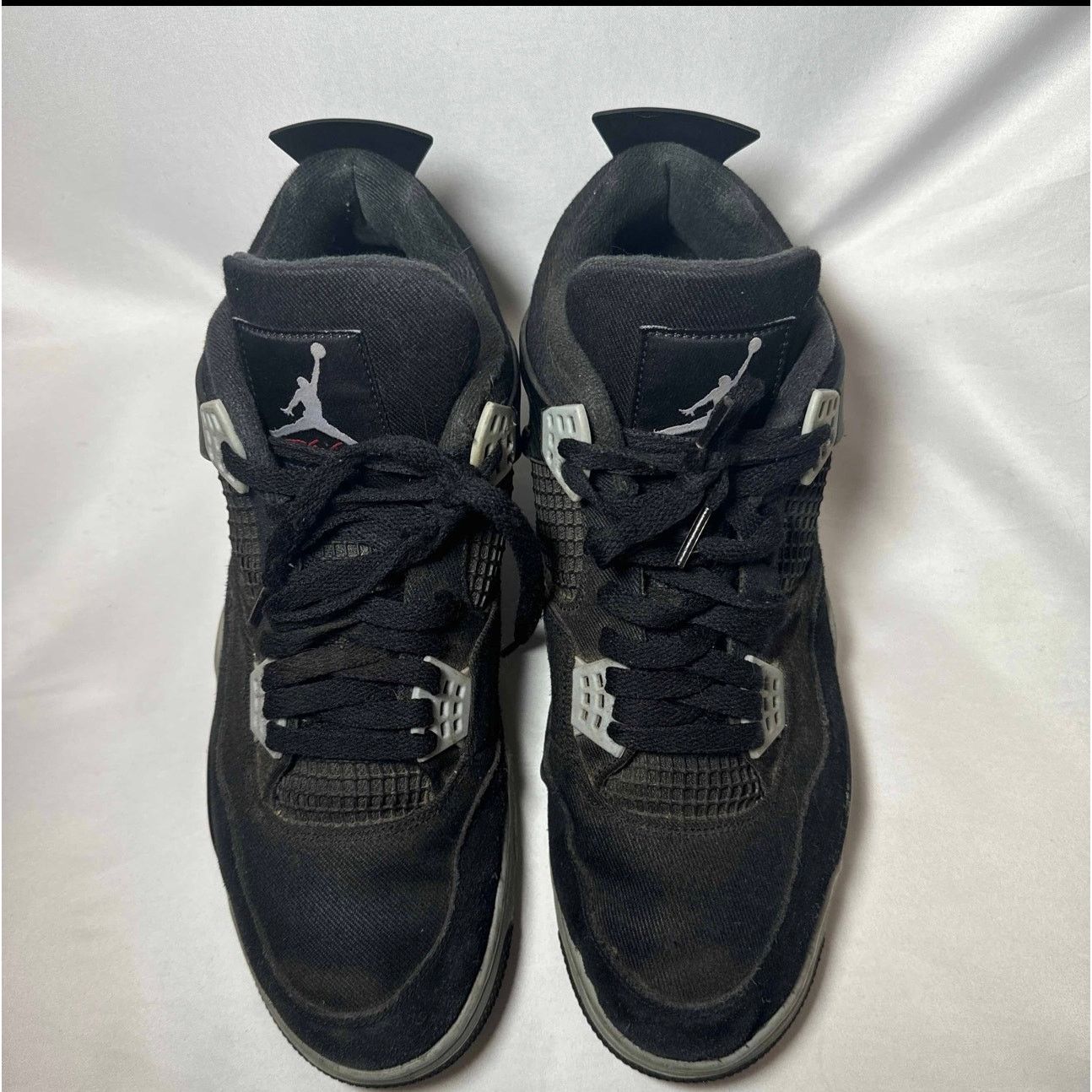 Jordan Brand × Nike Size 13 Nike Air Jordan 4 Retro SE Black Canvas Men's Shoes Size US 13 / EU 46 - 4 Thumbnail