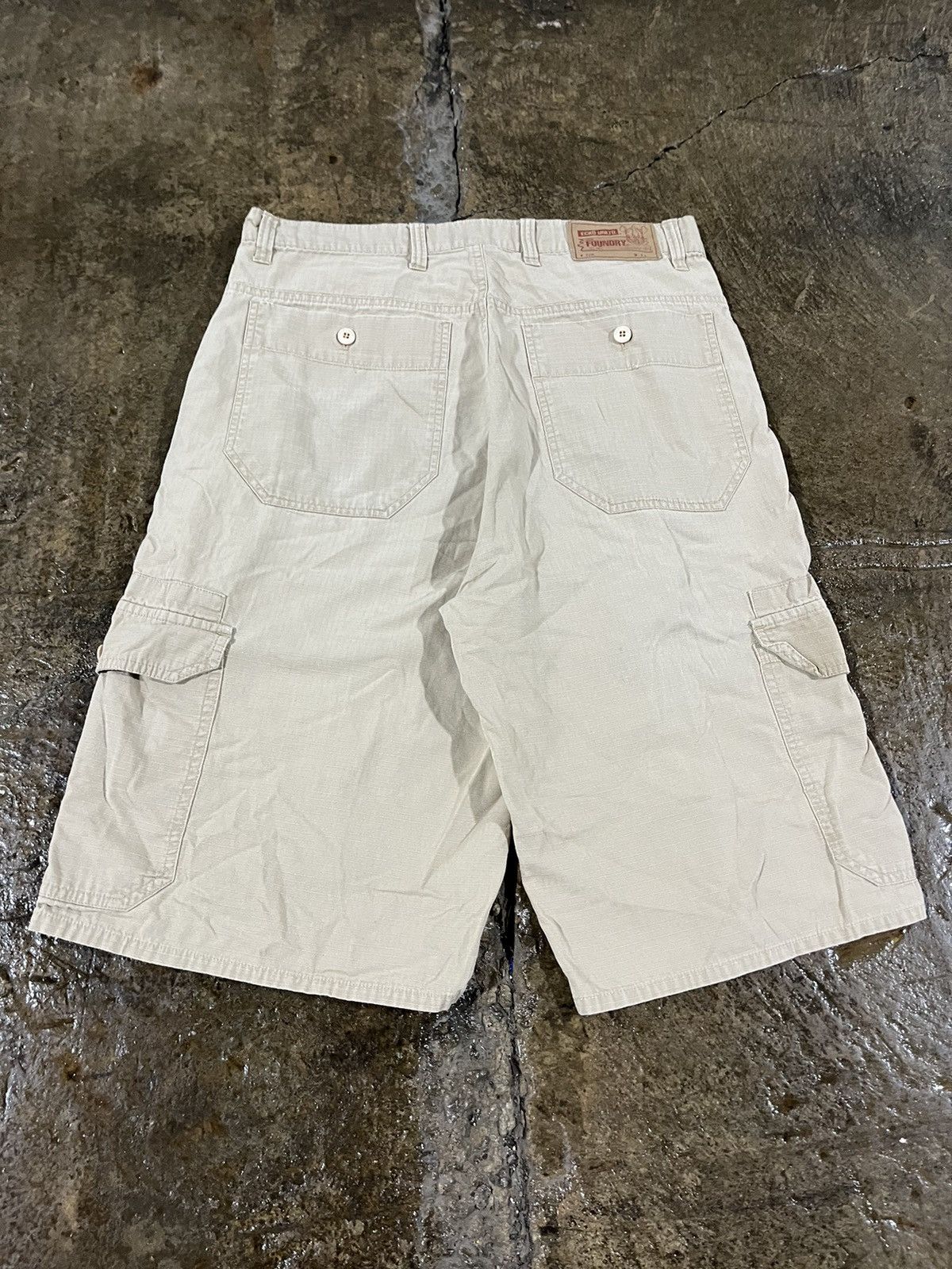Ecko Unltd. × JNCO × Vintage Crazy Vintage Y2K Ecko UNLTD Baggy Skater Cargo Shorts Size US 32 / EU 48 - 3 Thumbnail