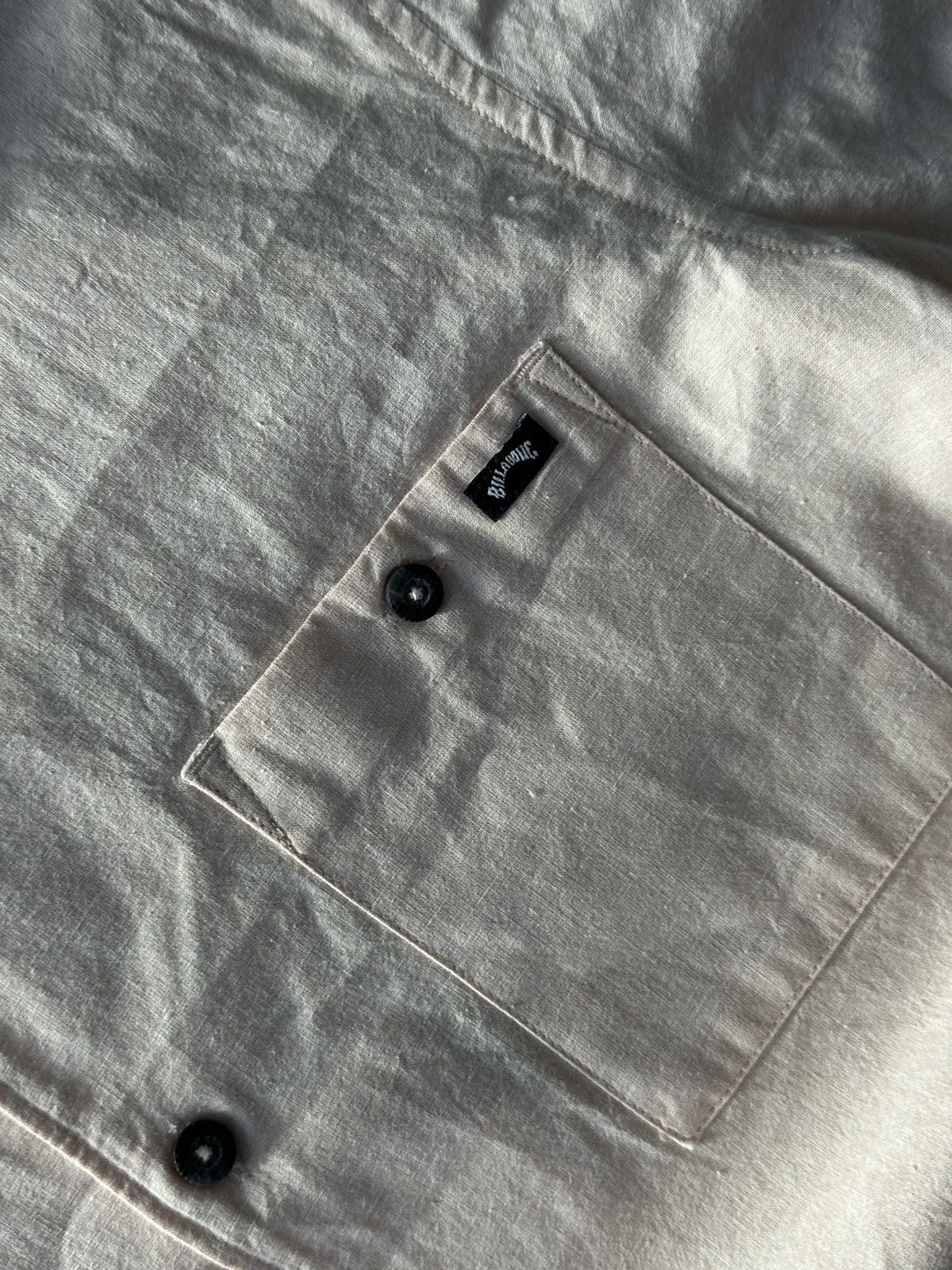 Billabong × Vintage 🚨Vintage 90s Logo BILLABONG peach short sleeve Y2K HAWAII Size US M / EU 48-50 / 2 - 5 Thumbnail
