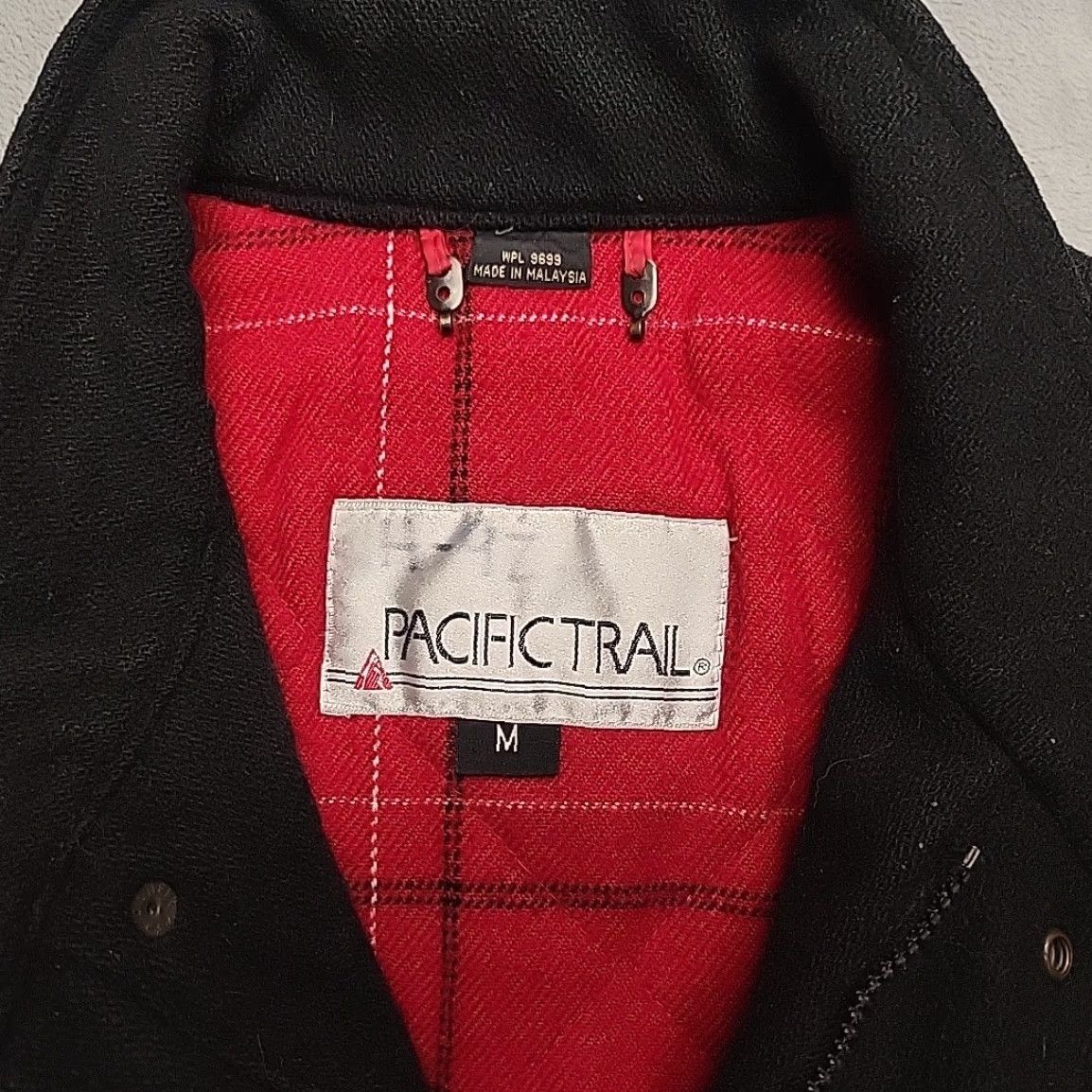 Vintage VINTAGE Pacific Trail Bomber Jacket Mens M Black Wool Blend Full Zip Lined Casual Size US M / EU 48-50 / 2 - 5 Thumbnail