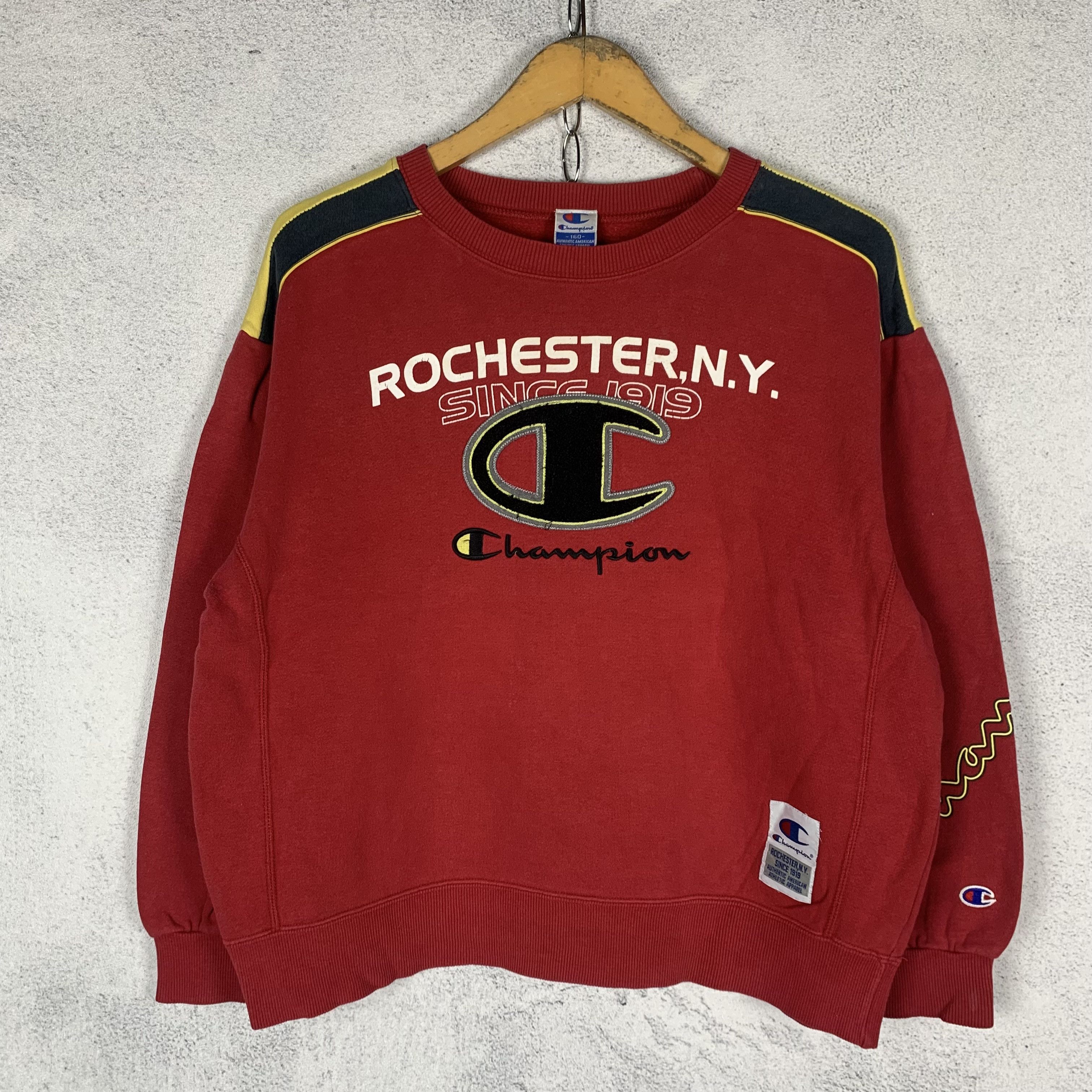 Champion Vintage Champion Boxy Sweater Crewneck Size US S / EU 44-46 / 1 - 1 Thumbnail