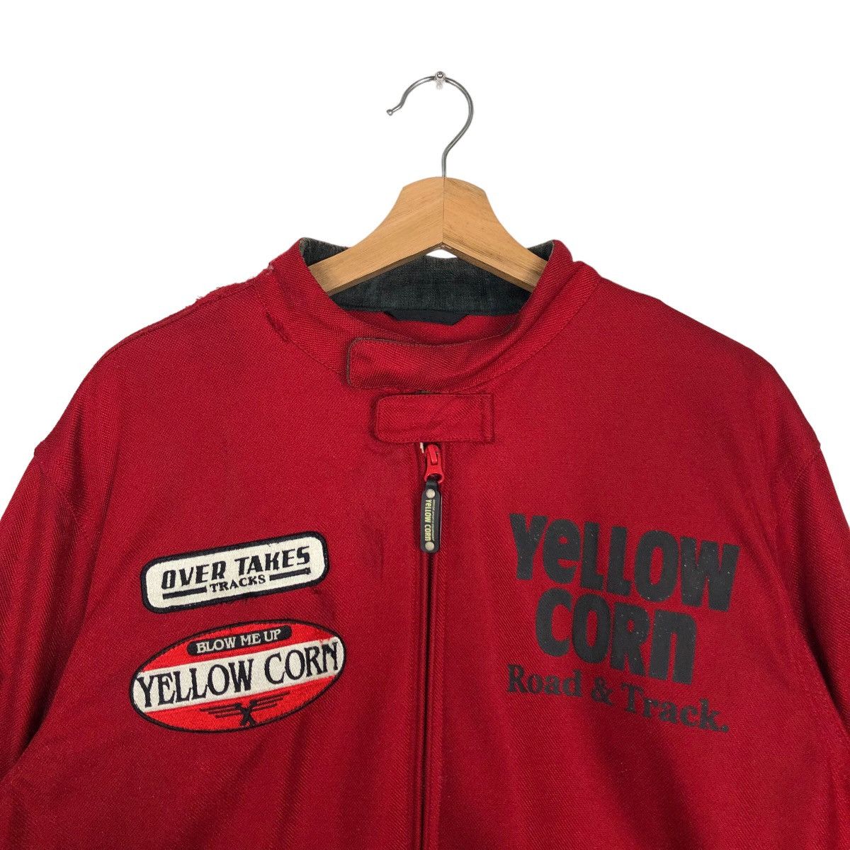 Hein Gericke 🔥90’s Racing Jacket Motobike Yellow Corn Big Logo Racer Size US L / EU 52-54 / 3 - 3 Thumbnail