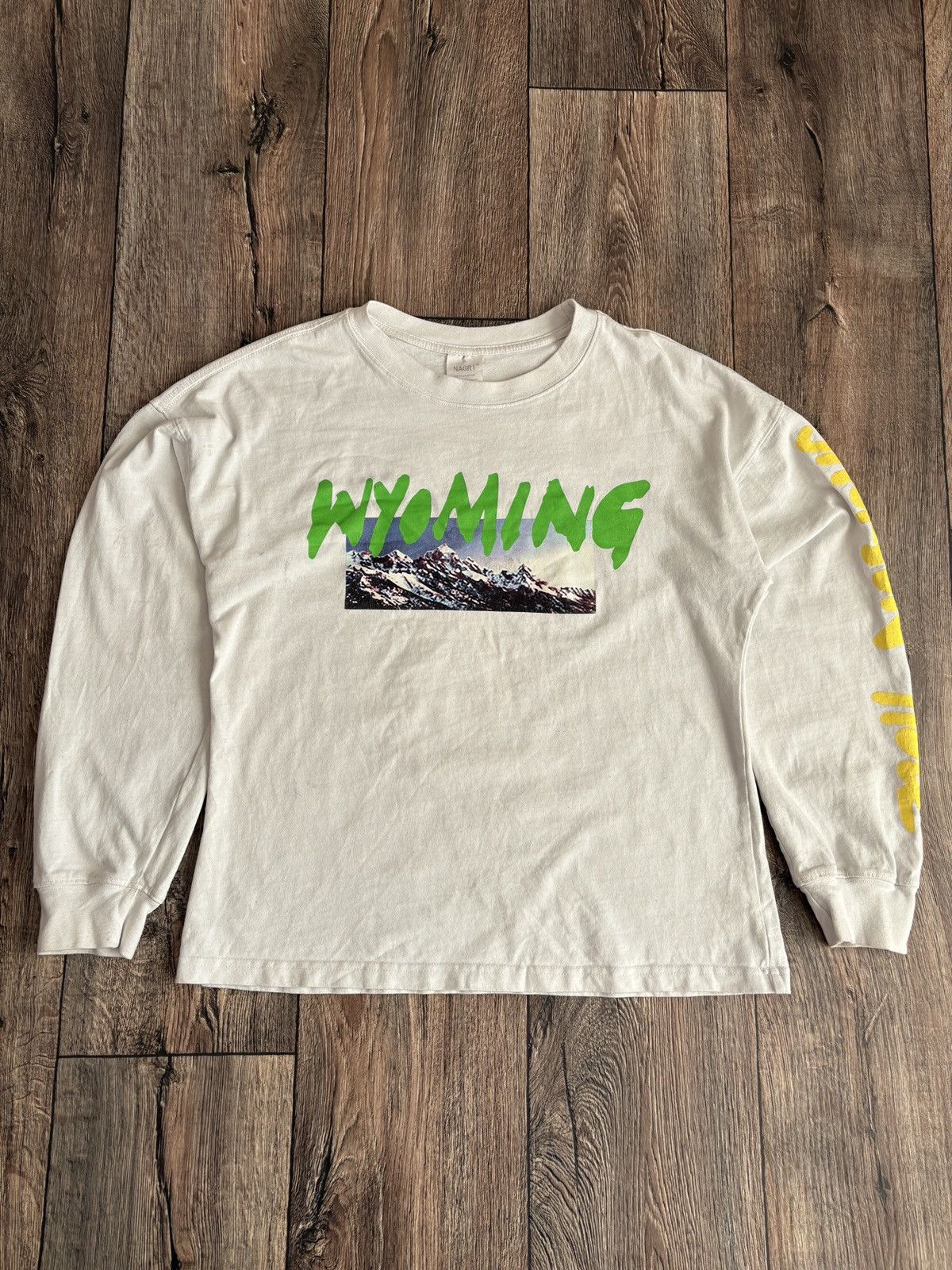 Rap Tees Kanye West Wayoming L/S 2018 Album Listening Long Sleeve Tee Size US M / EU 48-50 / 2 - 1 Thumbnail