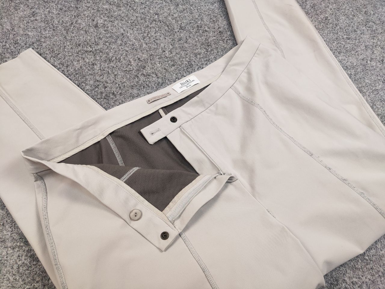 Annette Gortz Annette Görtz polyamide Blend Beige Classic Trouser Pants Size 34" / US 12 / IT 48 - 10 Thumbnail