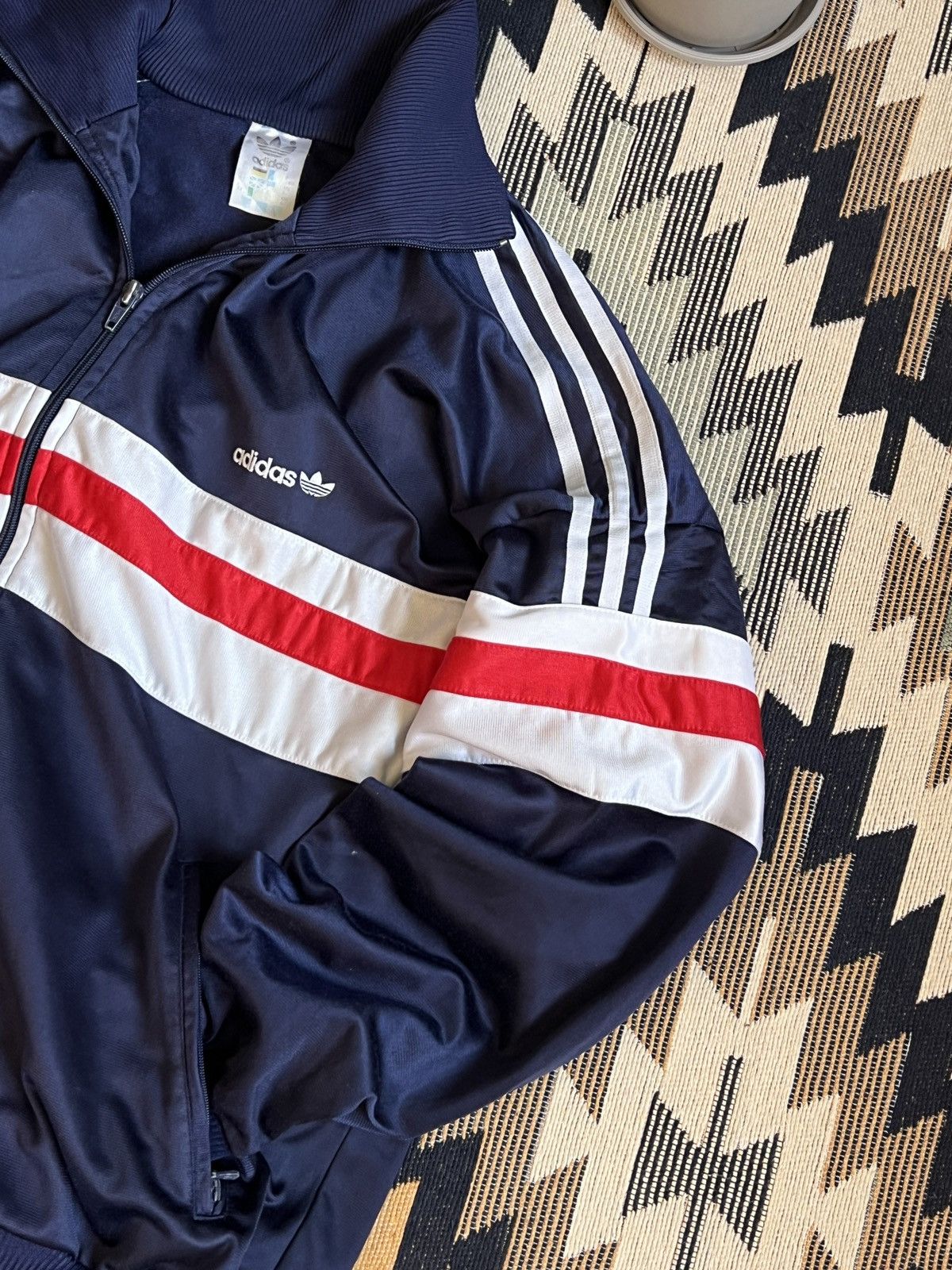 Adidas Vintage 90’s Adidas Hype Tracktop Size US L / EU 52-54 / 3 - 8 Thumbnail