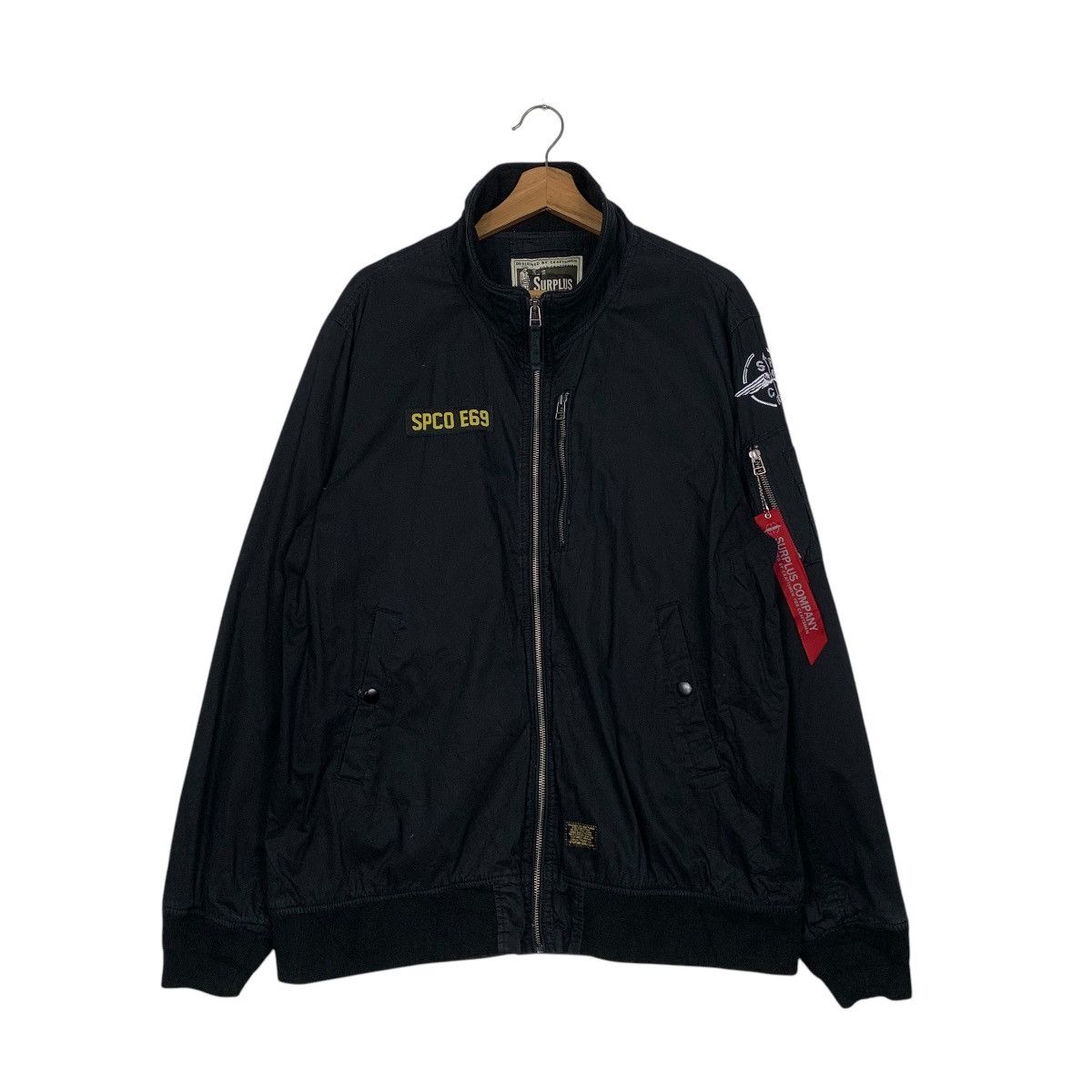 Japanese Brand Surplus Military Bomber Jacket Size US XL / EU 56 / 4 - 1 Thumbnail