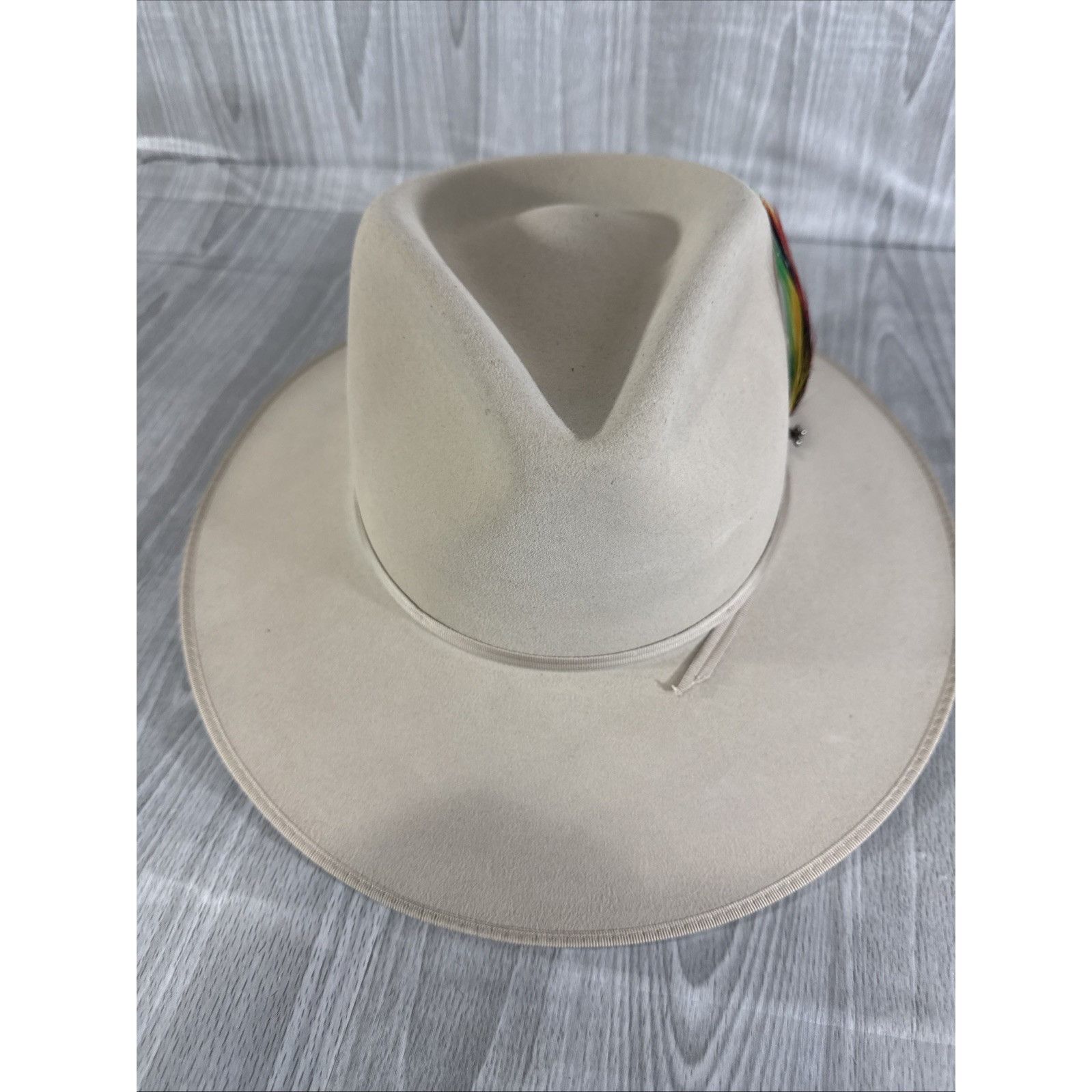 Stetson Stetson 5X Fur Felt Dune Hat Sz 7 1/4 Color silverbelly New Size ONE SIZE - 4 Thumbnail