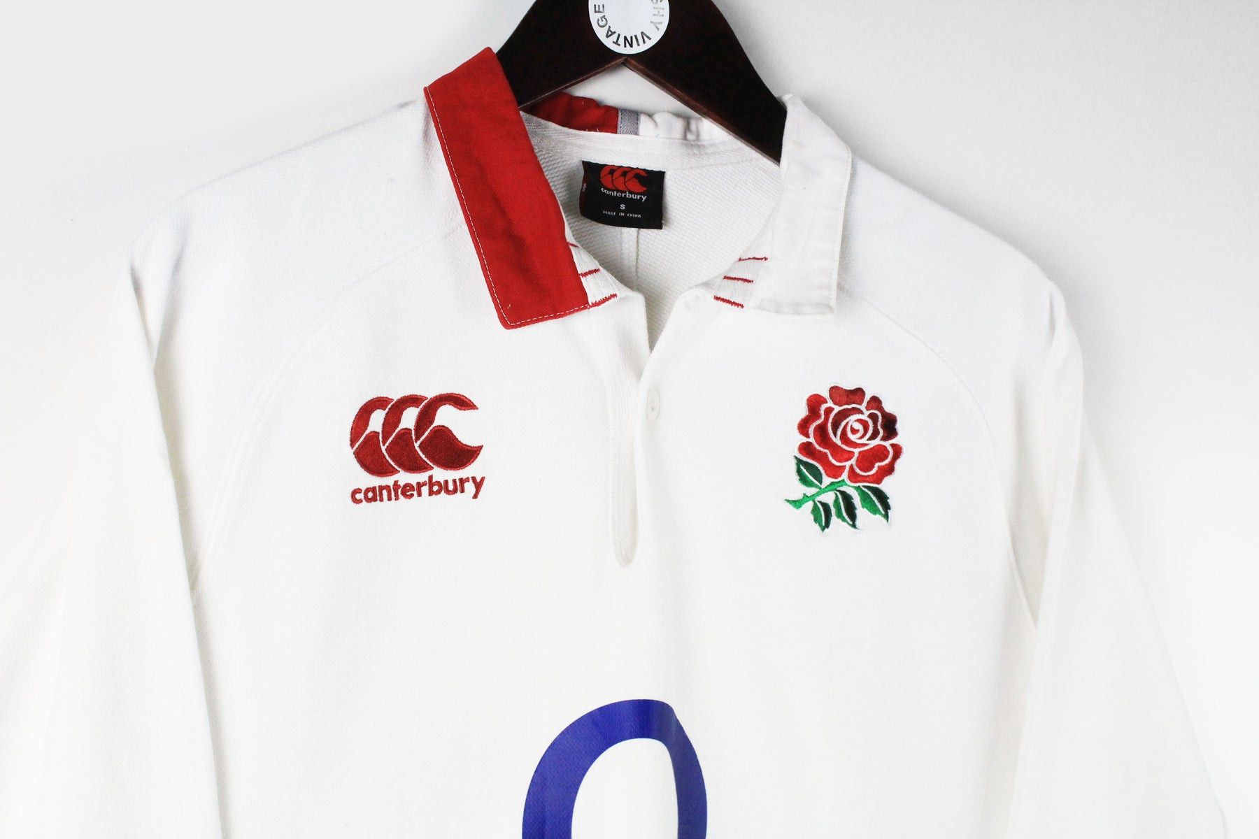 Canterbury of New Zealand England Team Canterbury Rugby Shirt Small Size US S / EU 44-46 / 1 - 3 Thumbnail