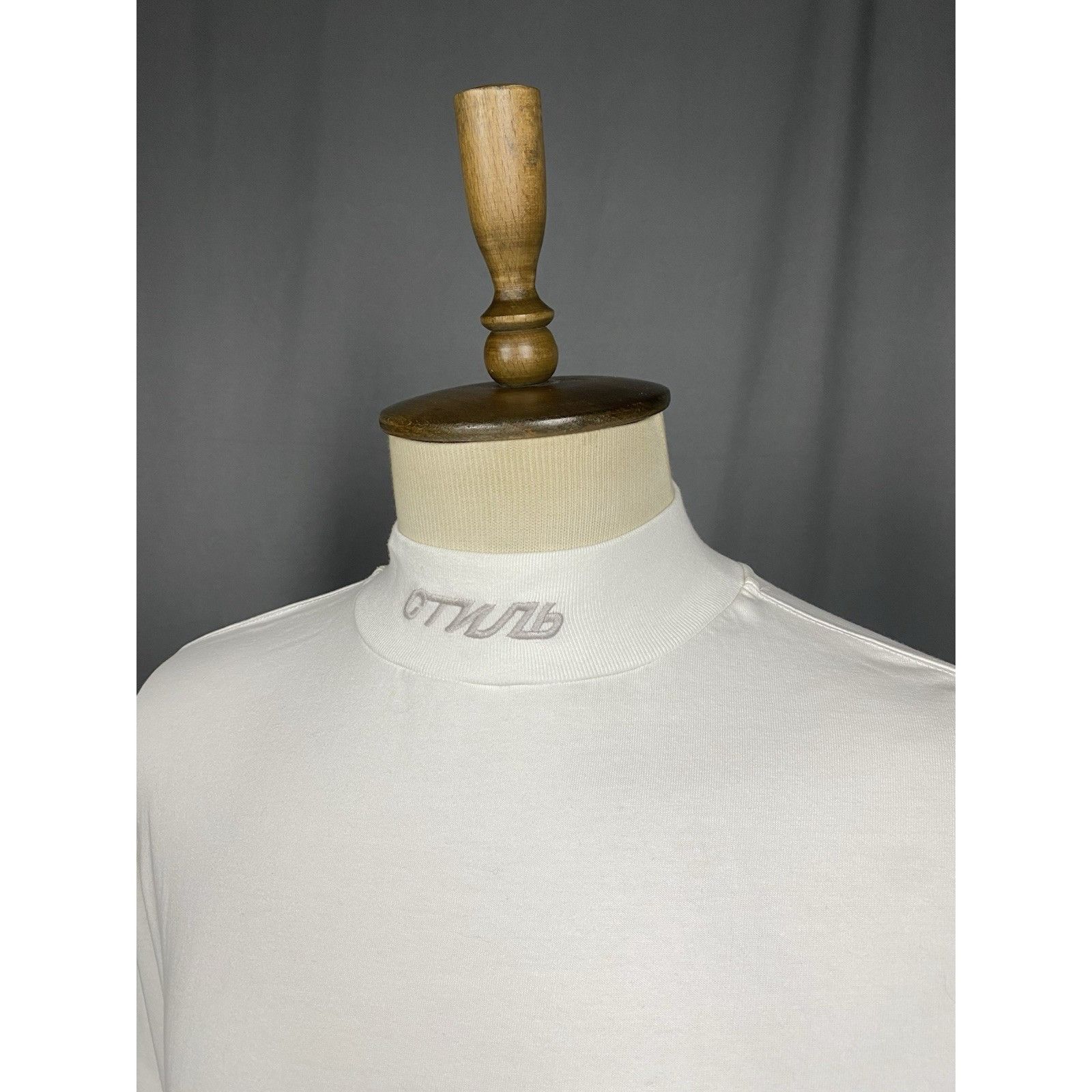 Heron Preston Heron Preston Men's White Oversize Sweater Size S Size US S / EU 44-46 / 1 - 5 Thumbnail