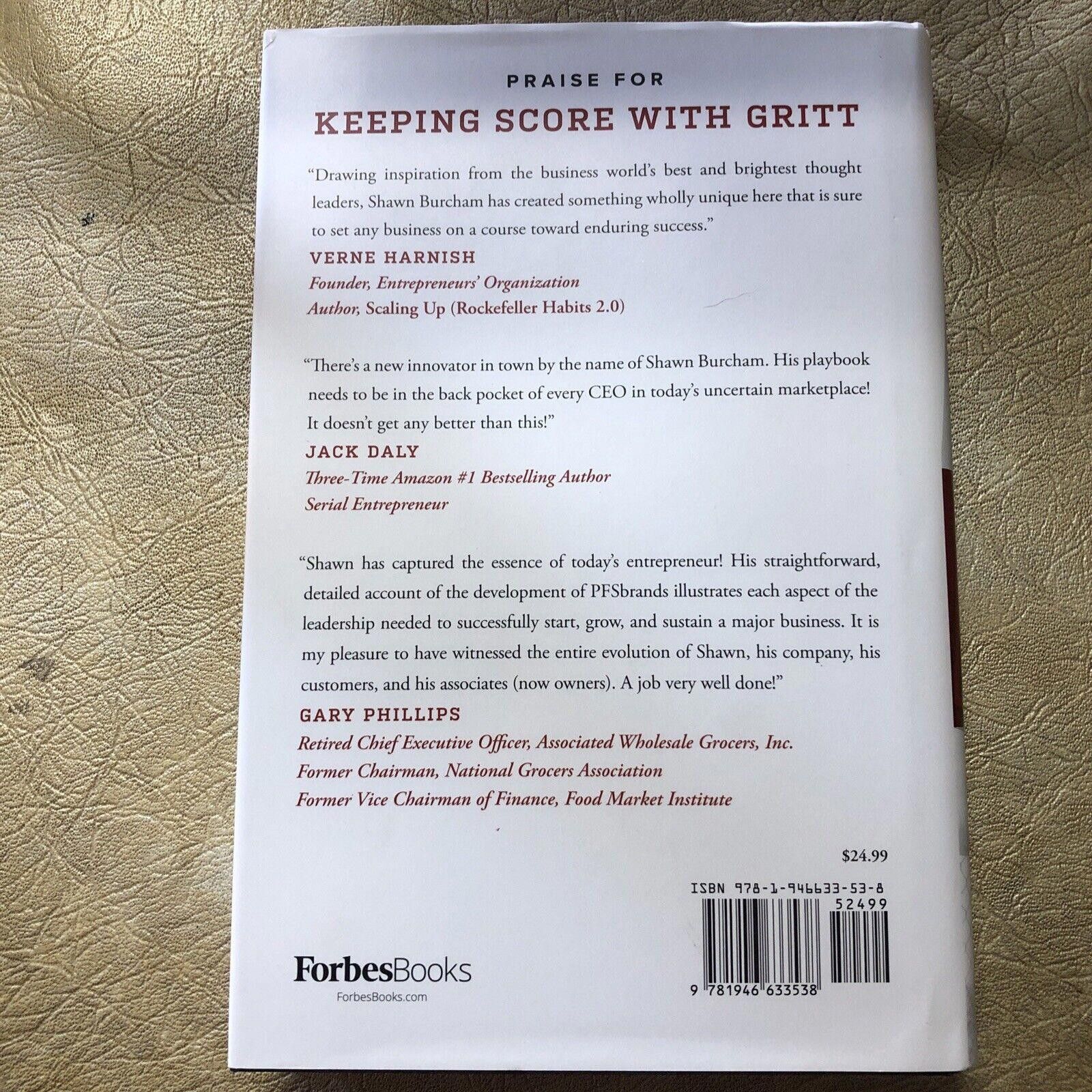 Designer Keeping Score with Gritt Shawn Burcham Hardcover SIGNED Size ONE SIZE - 2 Thumbnail