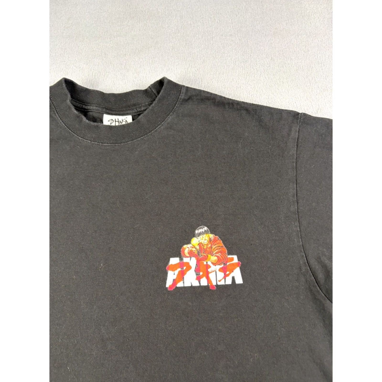 Vintage VINTAGE Akira Japanese Anime Shirt Men’s XL Black Graphic Print Crew Neck Short Sleeve Cotton Shaka Wear T-Shirt Size US XL / EU 56 / 4 - 2 Thumbnail