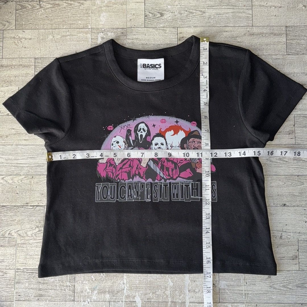 Other You Can’t Sit With Us, Halloween Theme, Cropped Baby Tee Size M / US 6-8 / IT 42-44 - 10 Thumbnail