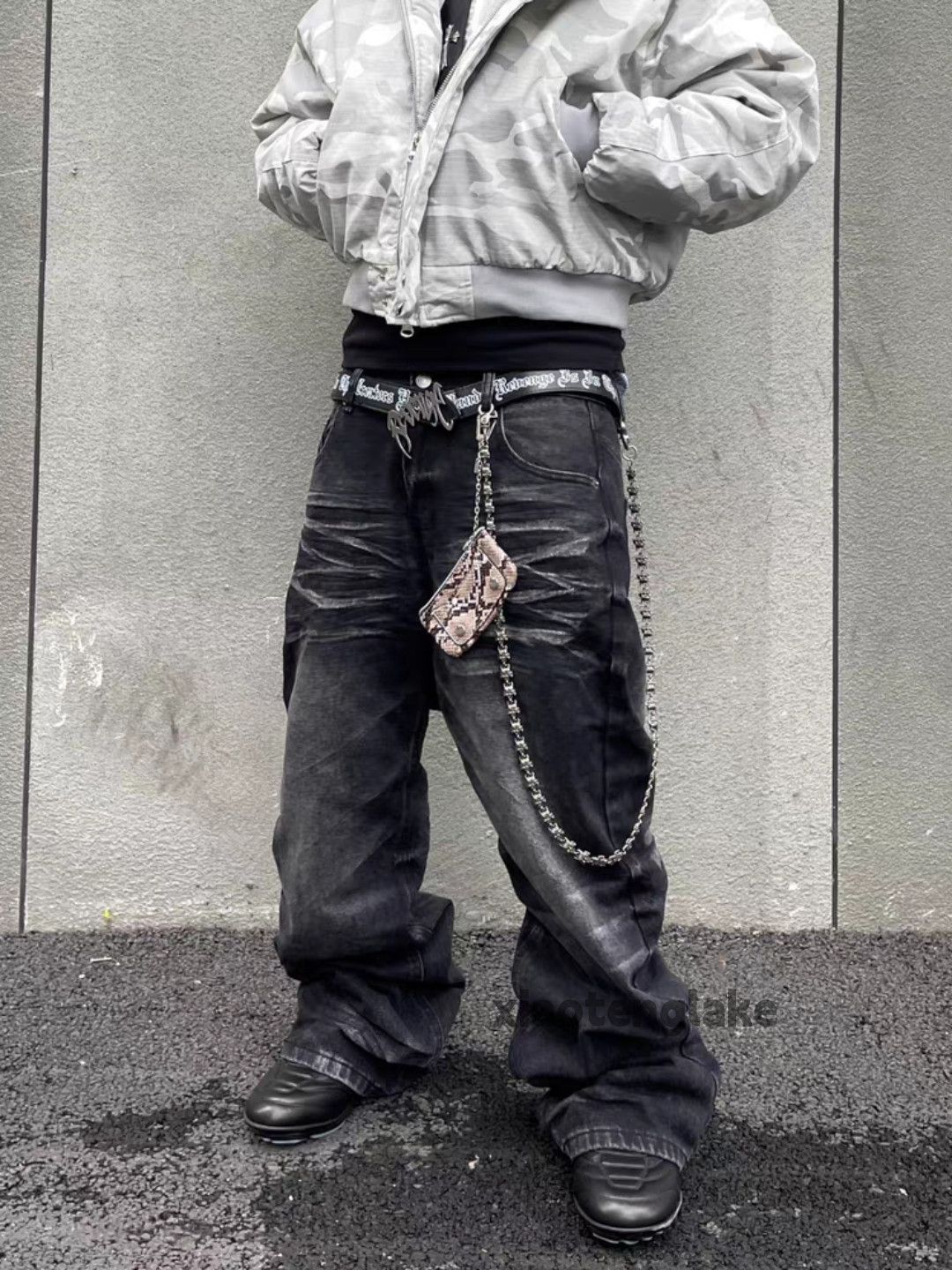 Jean zx distressed rickowens rafsimons style punk hiphop jeans Size US 30 / EU 46 - 5 Thumbnail