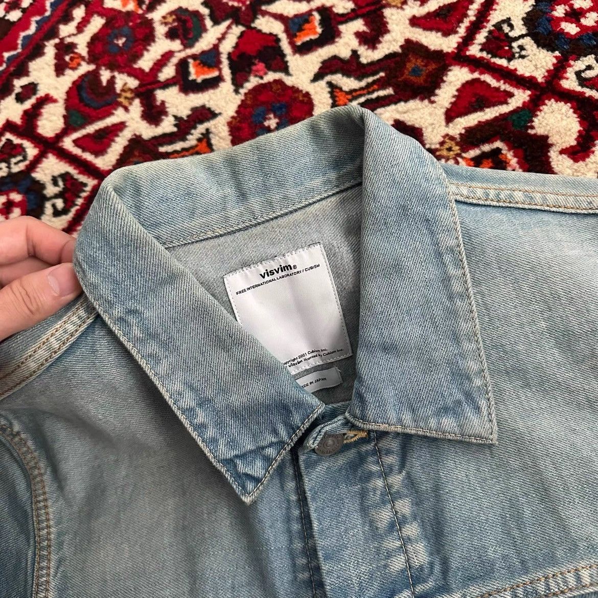 Visvim Visvim 13SS Patches Pocket 101 Denim Jacket Size US M / EU 48-50 / 2 - 5 Thumbnail