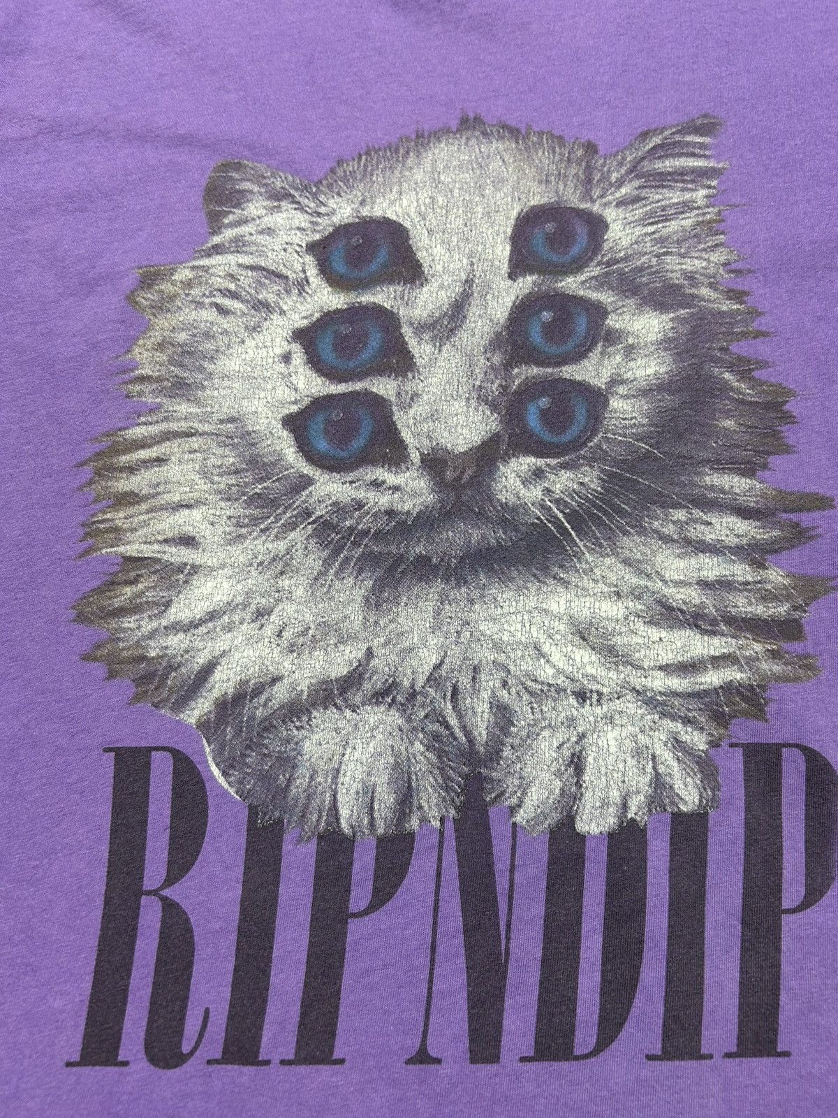 RIPNDIP Rip n Dip Triplet Cat T-Shirt Size US M / EU 48-50 / 2 - 6 Thumbnail