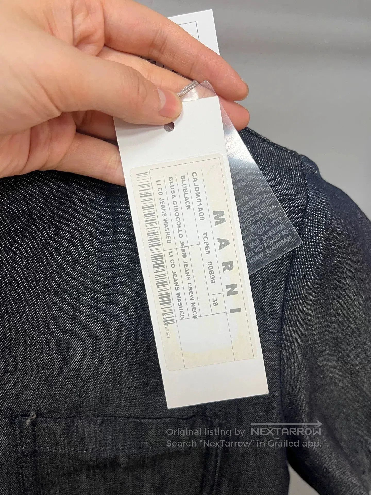 Marni Marni Denim Pullover. Size S / US 4 / IT 40 - 3 Thumbnail