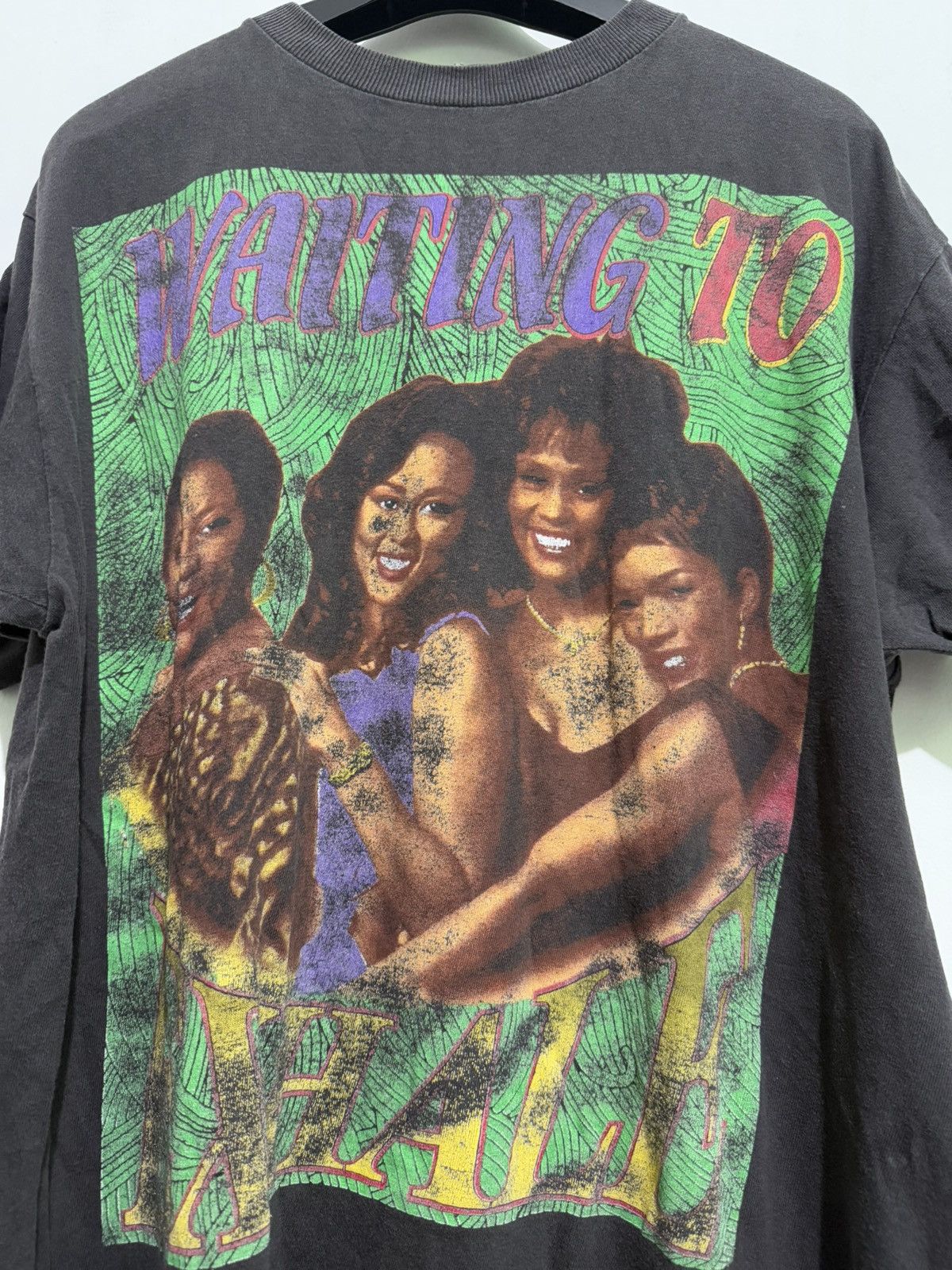 Vintage Vintage 1995 waiting to exhale raptee shirt Size US L / EU 52-54 / 3 - 4 Thumbnail