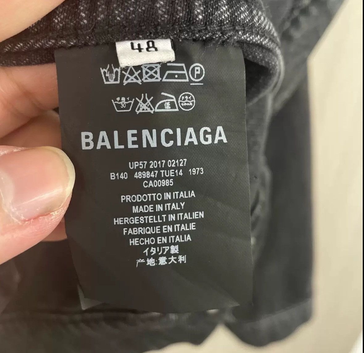 Balenciaga Balenciaga short denim jacket2412-Nextarrow Size US S / EU 44-46 / 1 - 5 Thumbnail