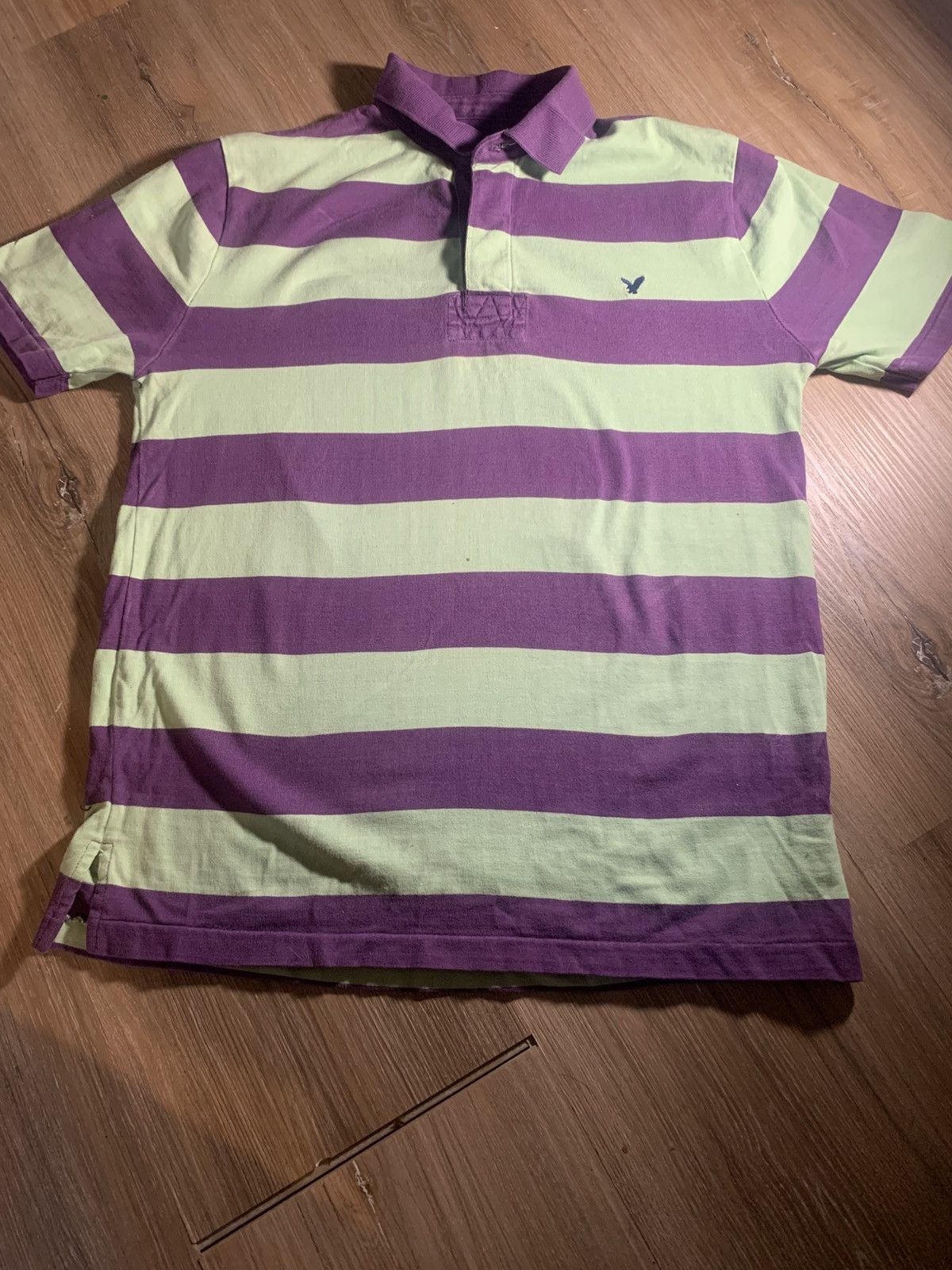 American Eagle Outfitters American eagle outfitters stripped polo shirt Size US XS / EU 42 / 0 - 1 Thumbnail