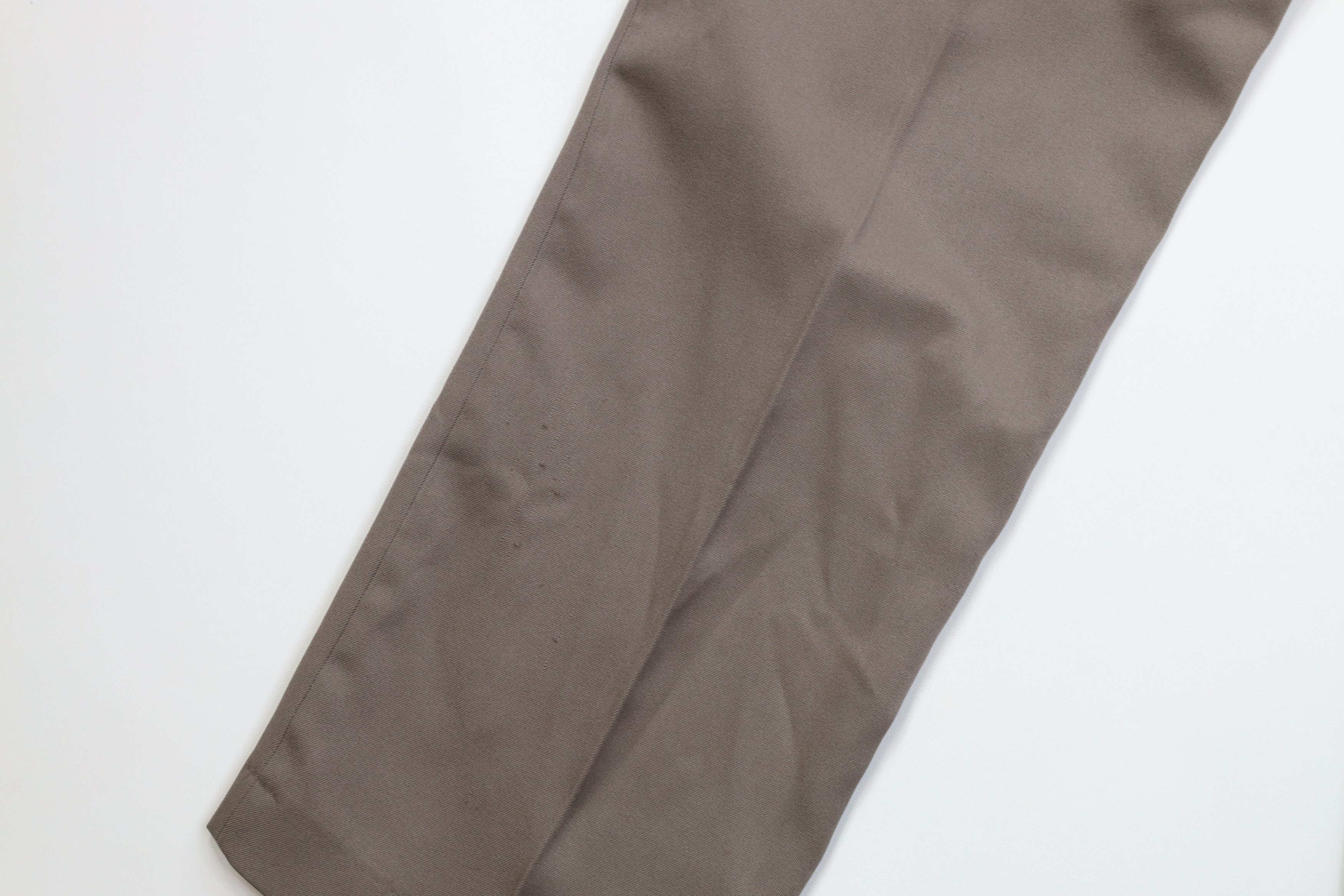 Vintage Vintage 70s Streetwear Knit Wide Leg Chino Pants Beige USA Size US 36 / EU 52 - 14 Thumbnail