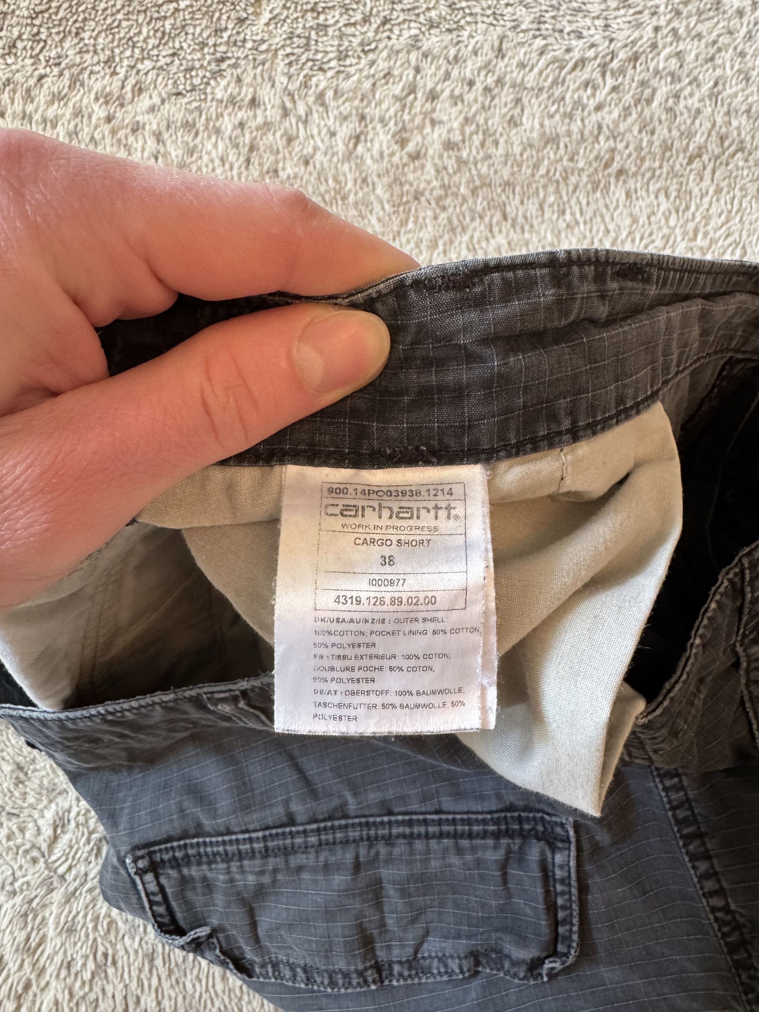Carhartt Carhartt WIP Vintage 2000s Cargo Shorts Size US 38 / EU 54 - 8 Thumbnail