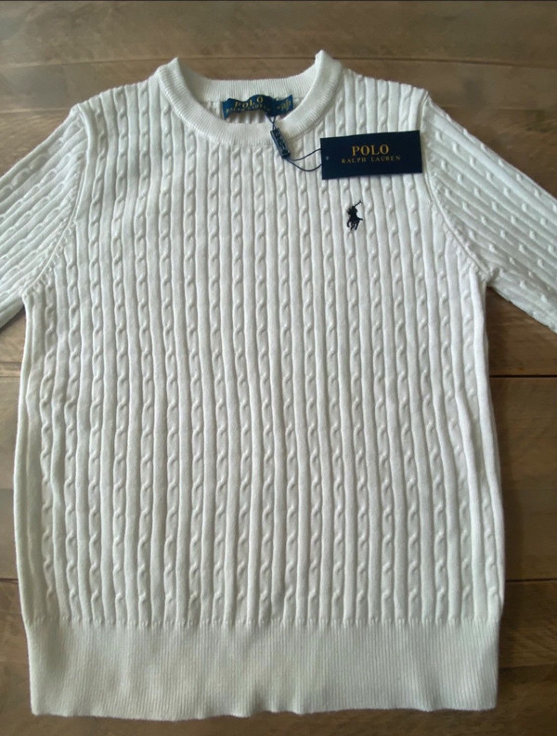 Polo Ralph Lauren Ralph Lauren knitwear white Size US M / EU 48-50 / 2 - 2 Thumbnail