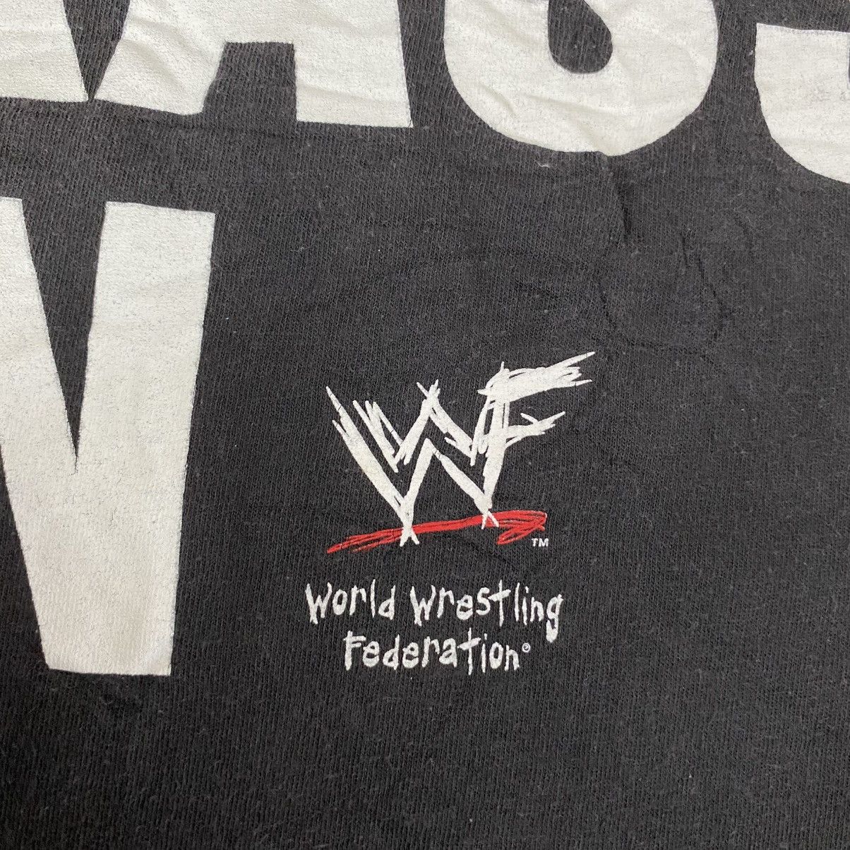 Vintage Vintage 1990’s WWF Stone Cold NYPD Single Stitch Tee Size US L / EU 52-54 / 3 - 10 Thumbnail