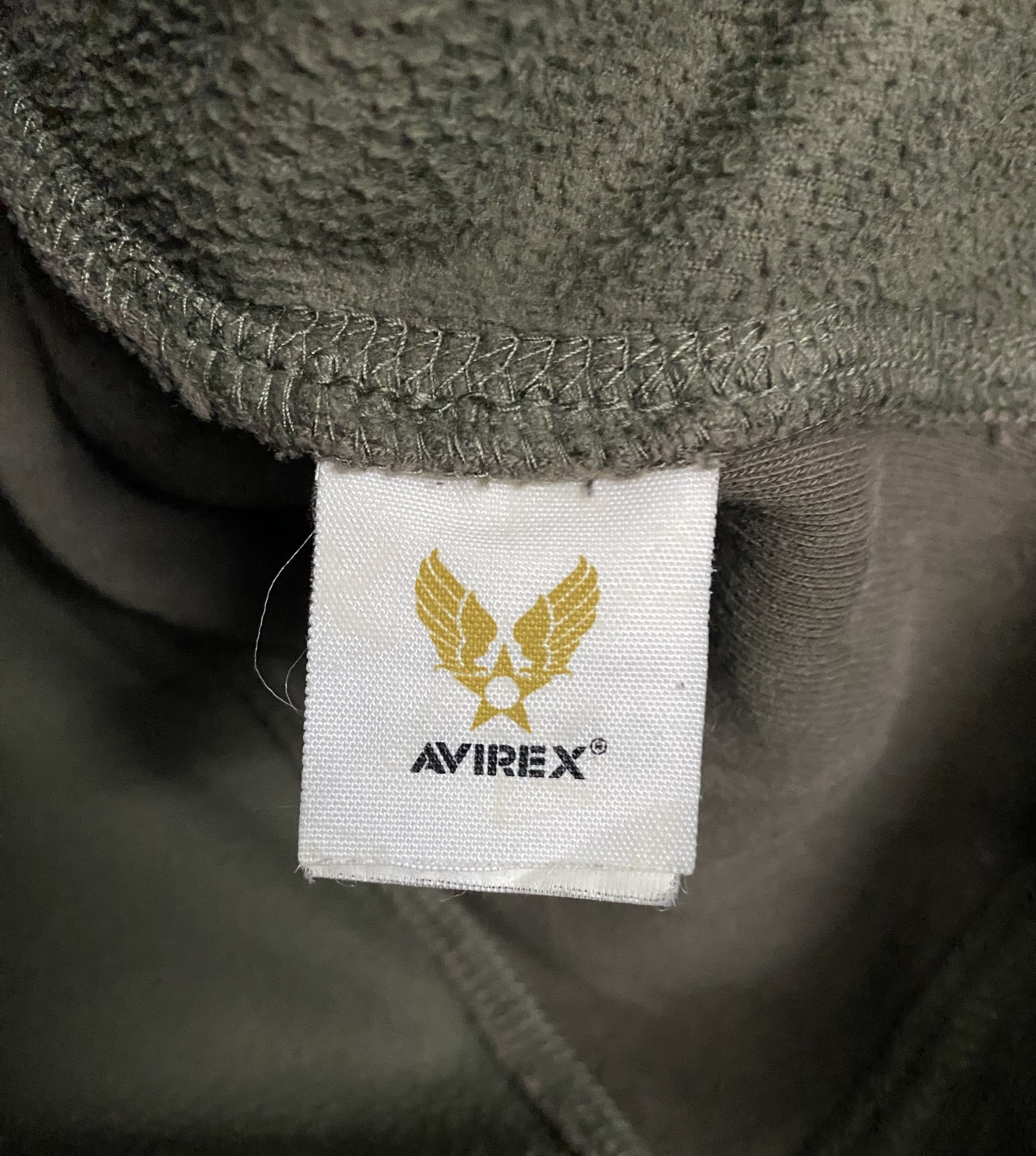 Avirex VTG Avirex LTD "Air Force" Military Fleece Zip-Up Jacket Size US L / EU 52-54 / 3 - 12 Thumbnail