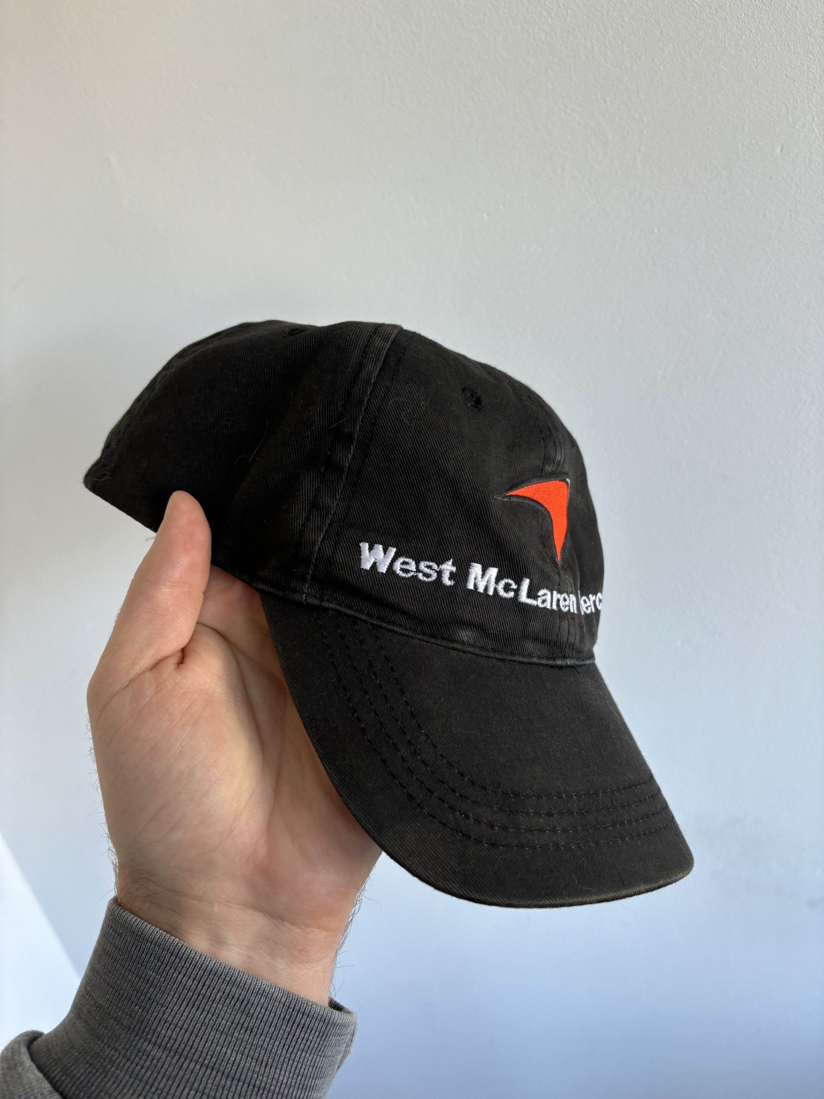Mercedes-Benz Vintage 90s West McLaren Mercedes Canon Racing Cap Size ONE SIZE - 2 Thumbnail