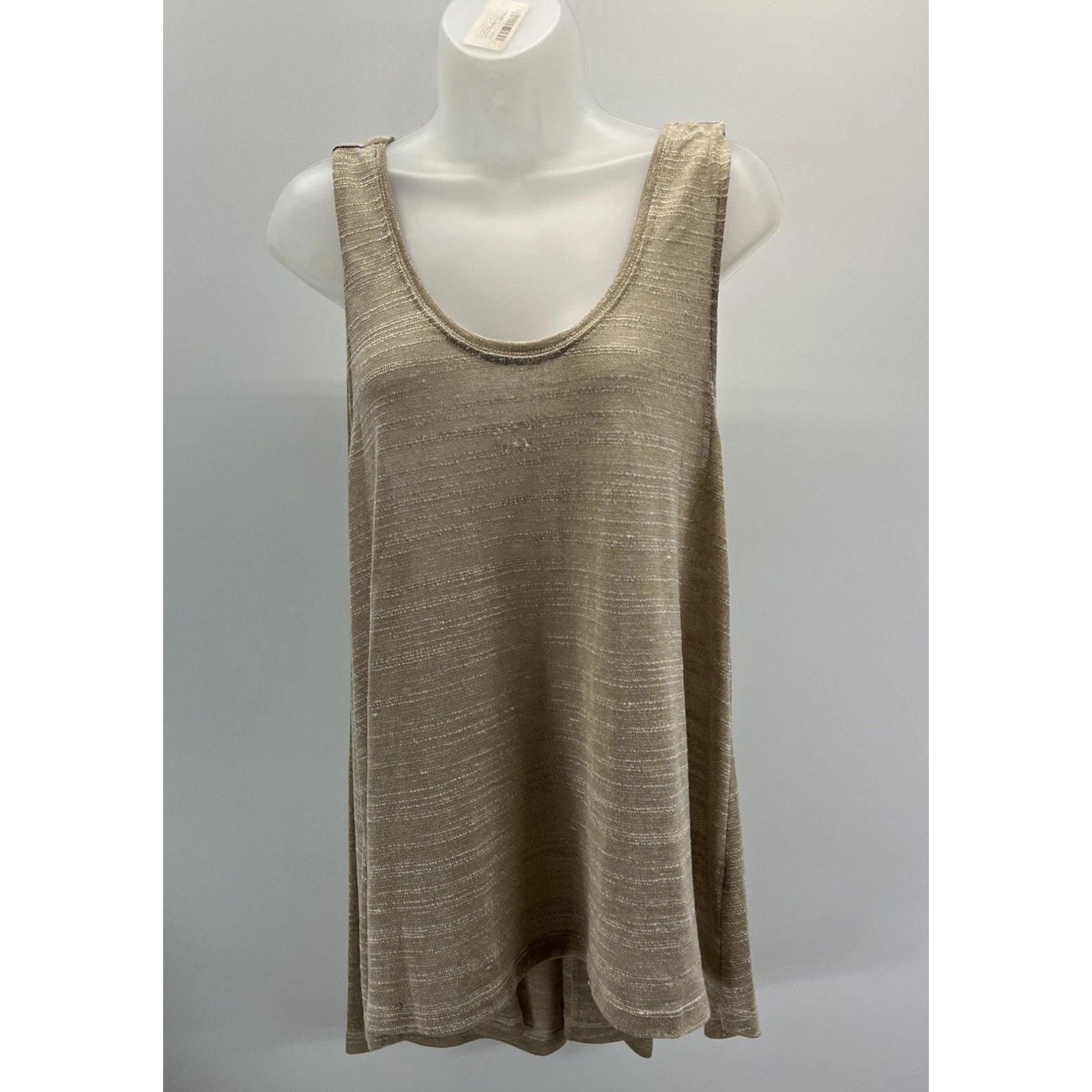 Other UMGEE Womens Sleeveless Top Tan Cotton Blend Size Small Size S / US 4 / IT 40 - 1 Thumbnail