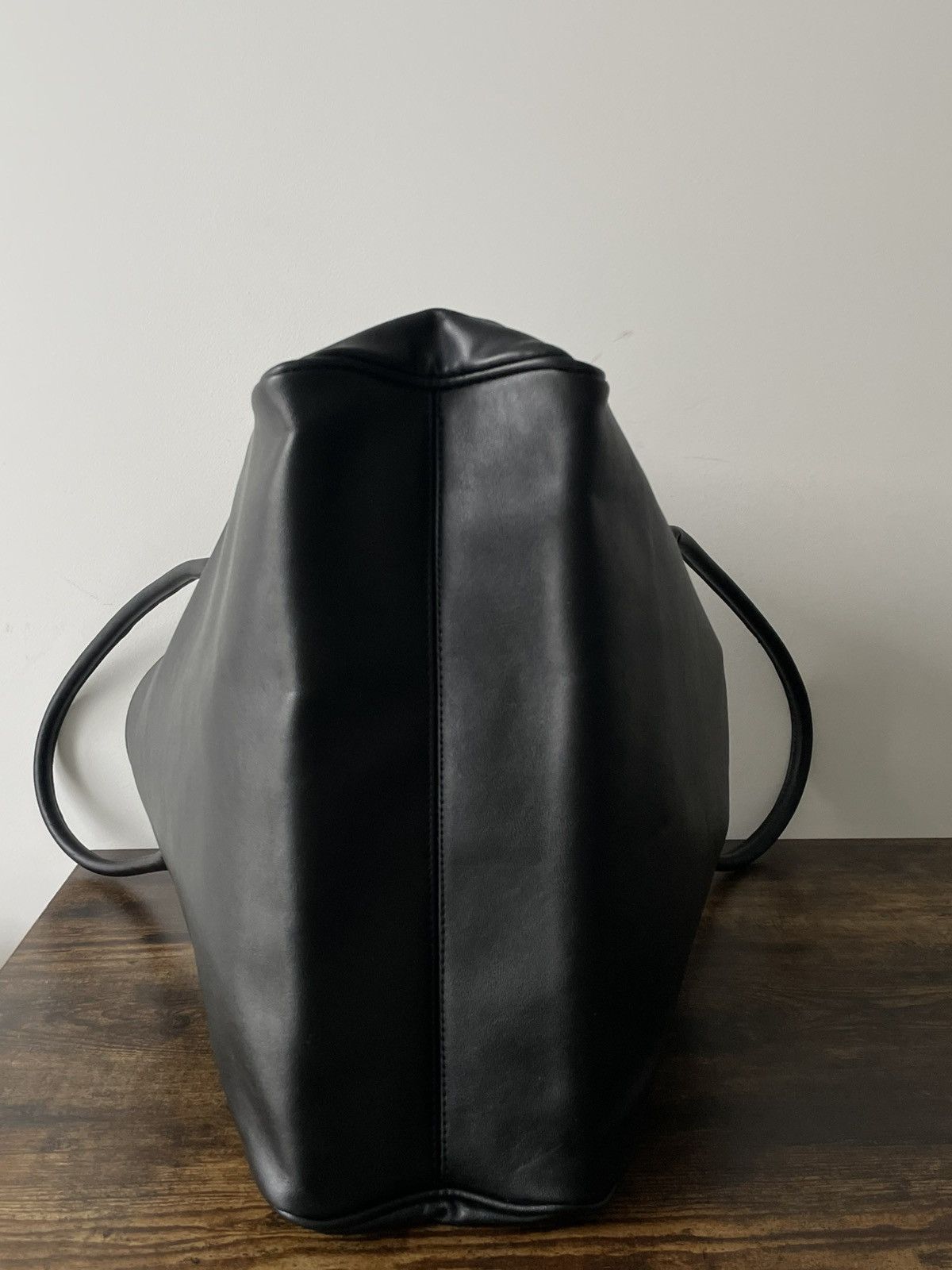 Thierry Mugler Thierry Mugler Leather Black Tote Bag Size ONE SIZE - 9 Thumbnail