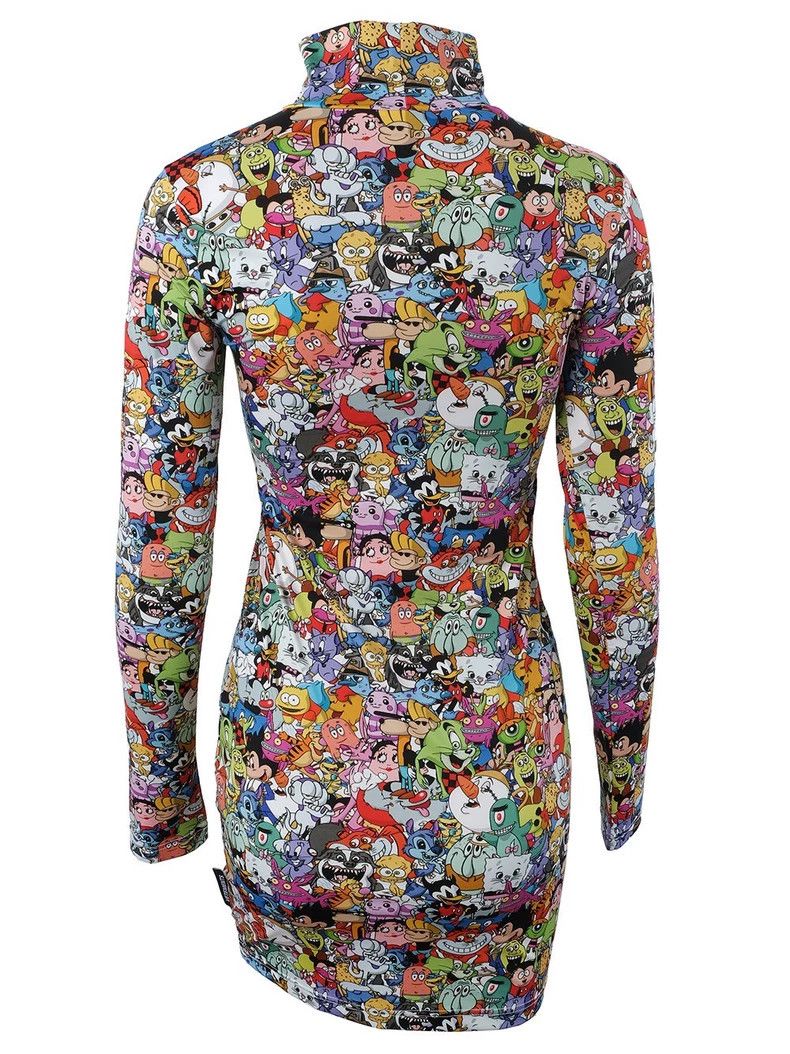 Vetements VETEMENTSSkinny dress with cartoon pattern dress 2503-Nexta Size M / US 6-8 / IT 42-44 - 2 Thumbnail