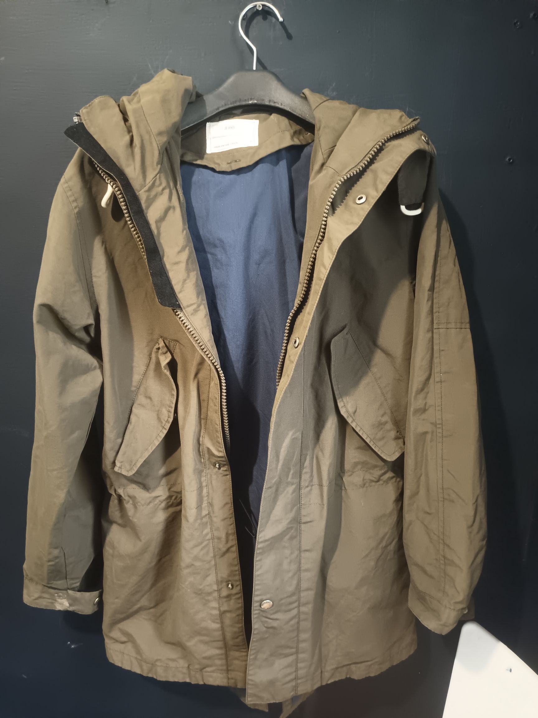 Japanese Brand FRJ JEANS fishtail Green Khaki Urban Vintage Parka Toggle Size US XL / EU 56 / 4 - 25 Thumbnail