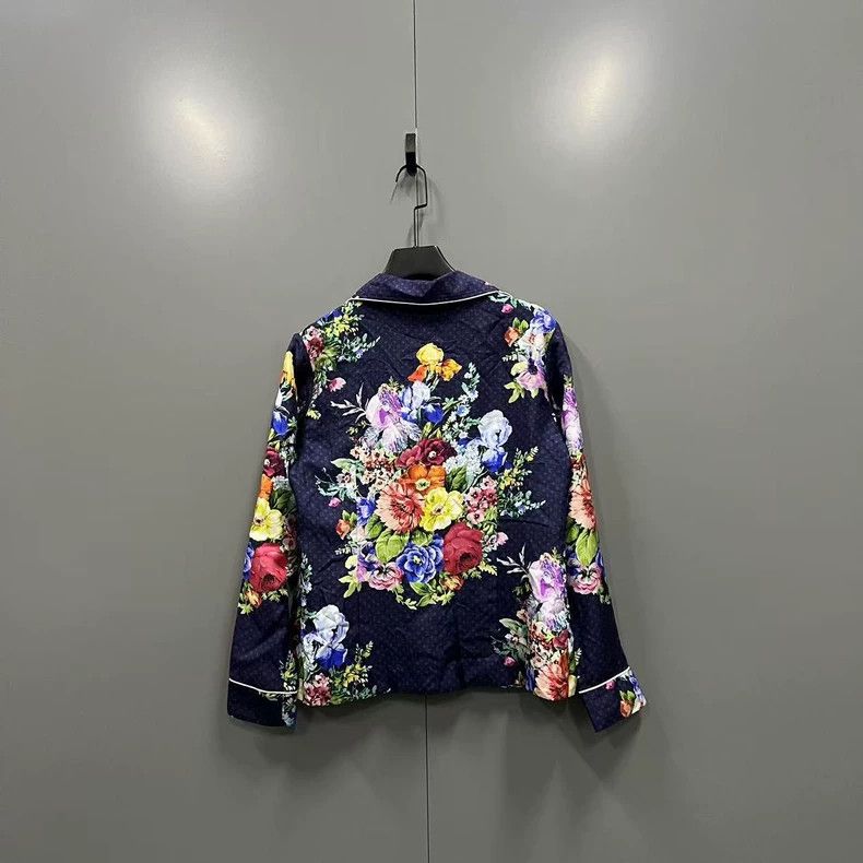 Louis Vuitton Louis Vuitton Floral silk logo shirt 2501-Nextarrow Size US XXS / EU 40 - 2 Thumbnail