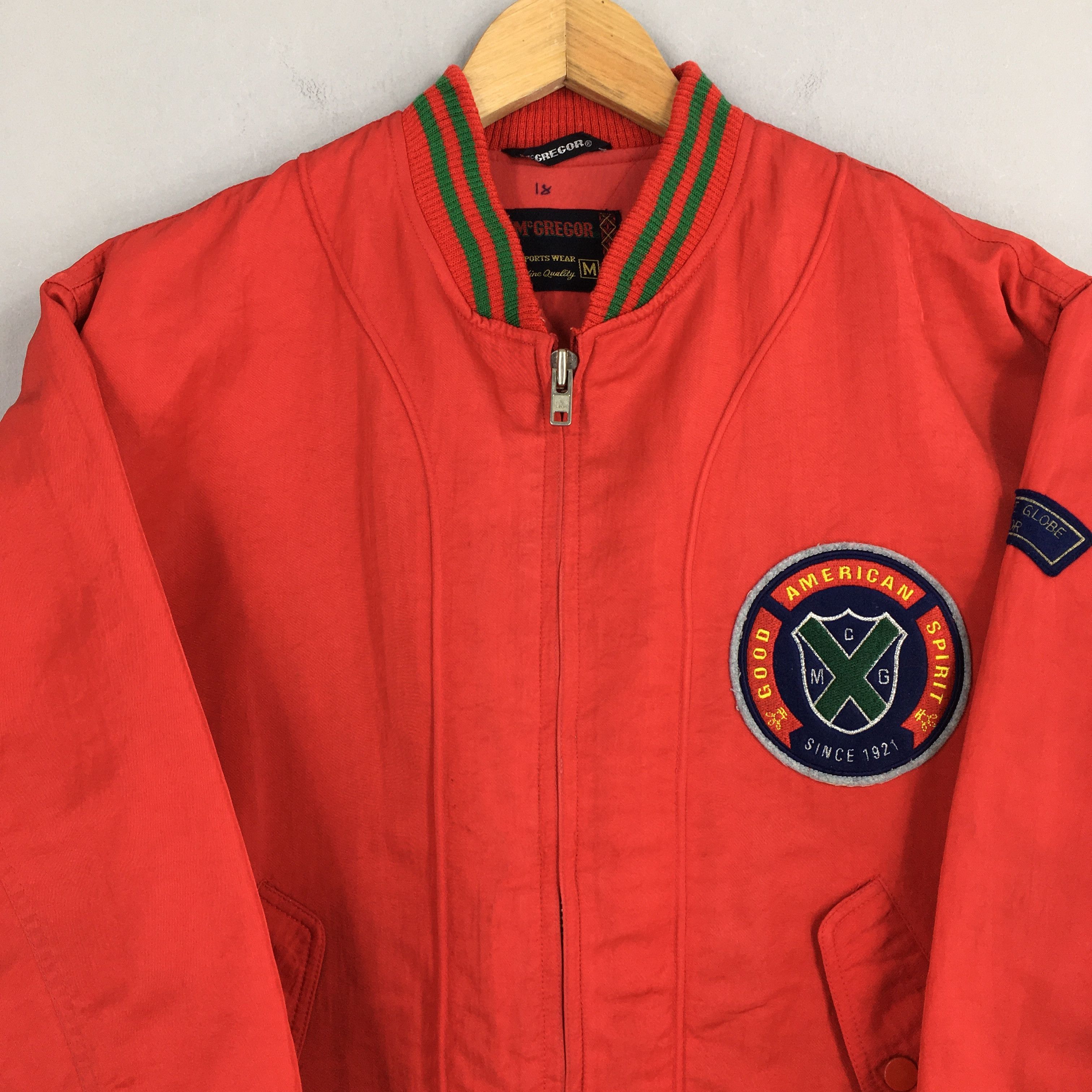 McGregor Vintage Mcgregor Cup Red Bomber Varsity Jacket M Size US M / EU 48-50 / 2 - 4 Thumbnail