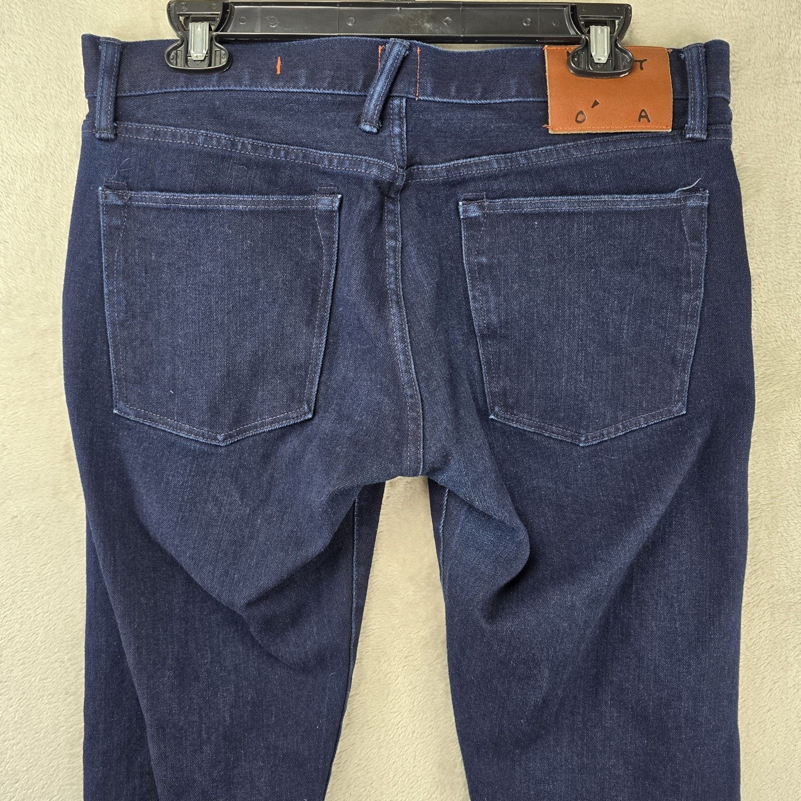 KATO Hiroshi Kato Jeans 33x29 Blue The Pen Slim Selvedge Denim Size US 33 - 11 Thumbnail