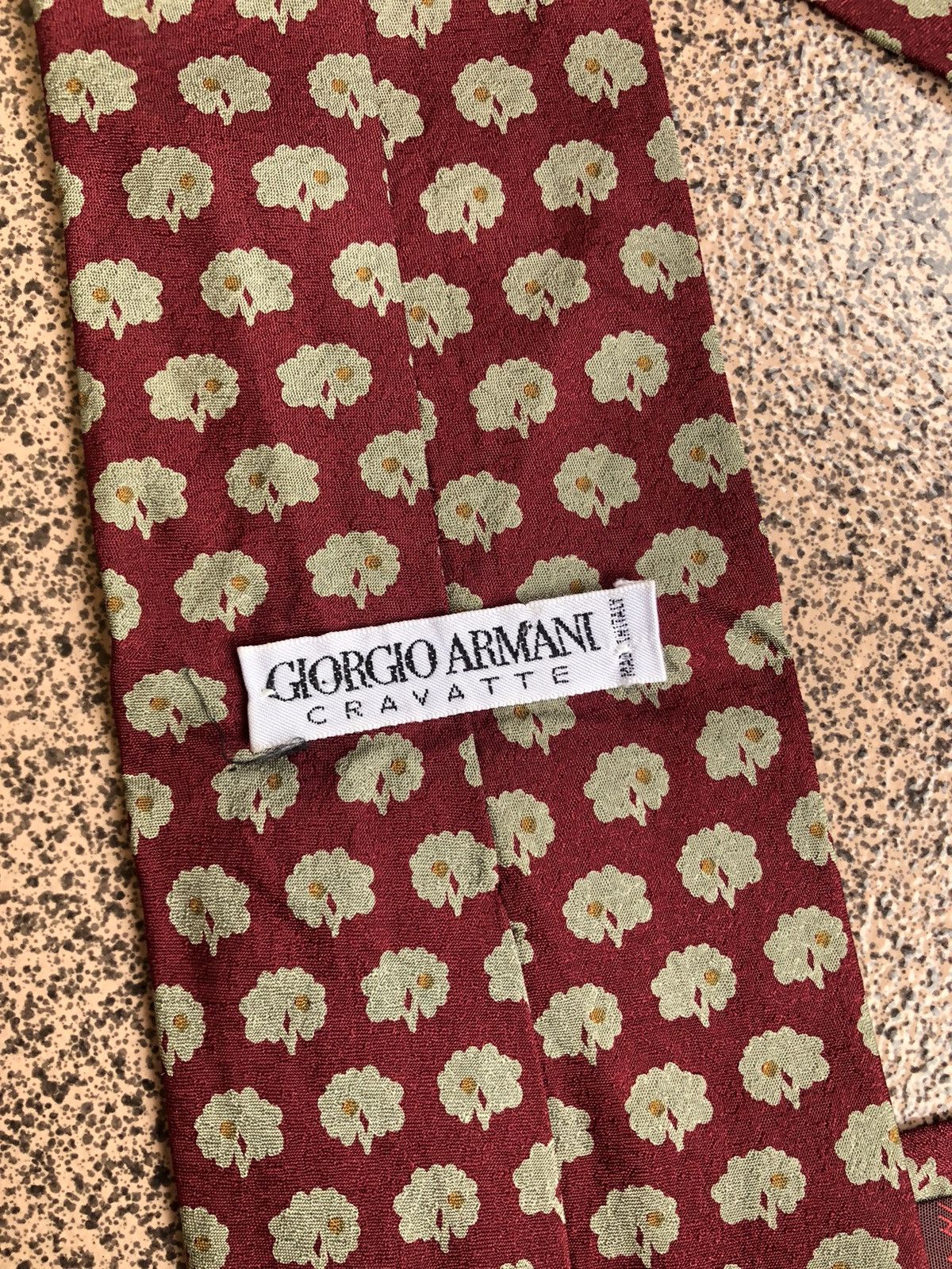 Giorgio Armani Giorgio armani pattern tie Size ONE SIZE - 4 Thumbnail