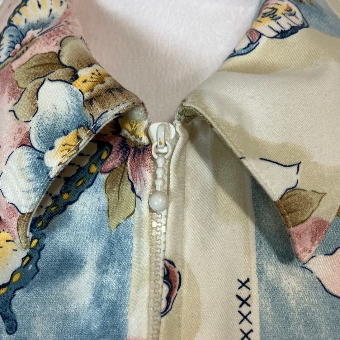 Other Alfred Dunner Vintage Butterfly Pastel Women Jacket 14 Size XL / US 12-14 / IT 48-50 - 6 Thumbnail