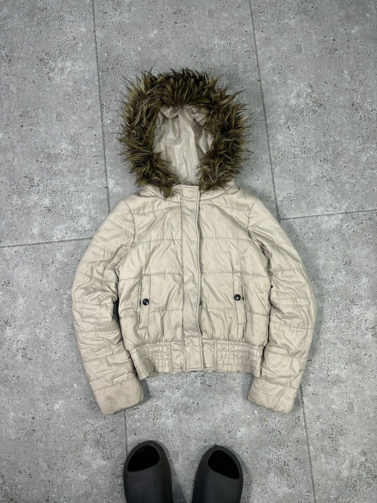 Vintage If Six Was Nine Style Fur Jacket Japanese 2000s