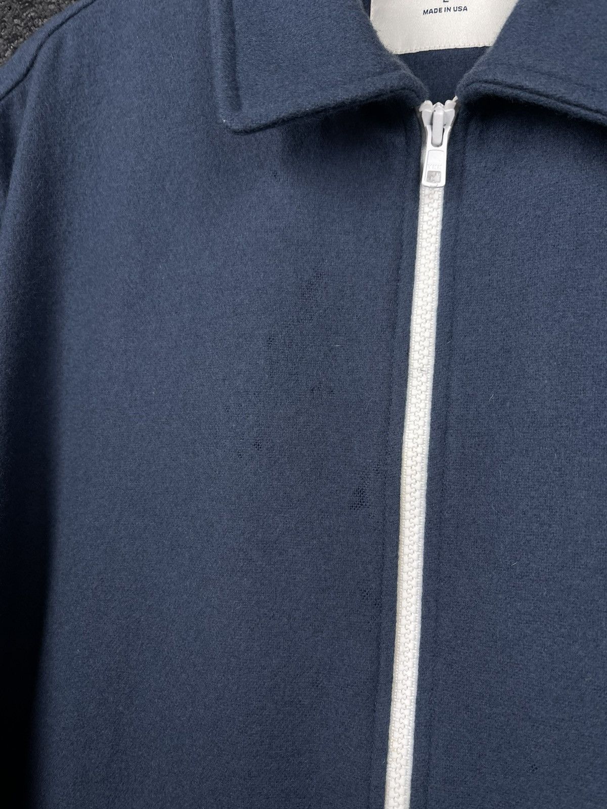 Noon Goons Noon Goons Blue Wool Full Zip Jacket Men’s Size L Size US L / EU 52-54 / 3 - 16 Thumbnail