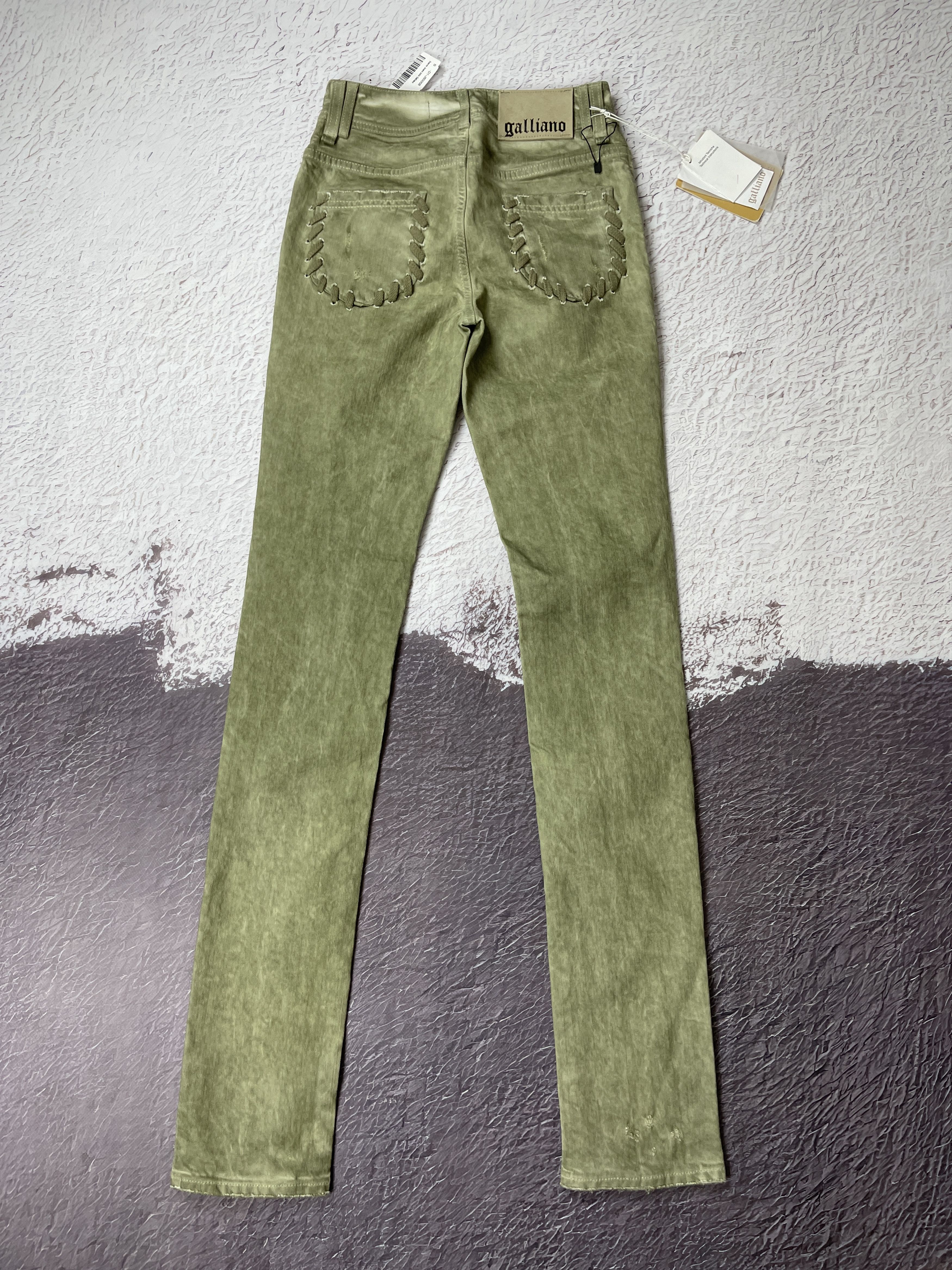 John Galliano John Galliano Jeans skinny high women’s faded pants Size 25" / US 0 / IT 36 - 13 Thumbnail