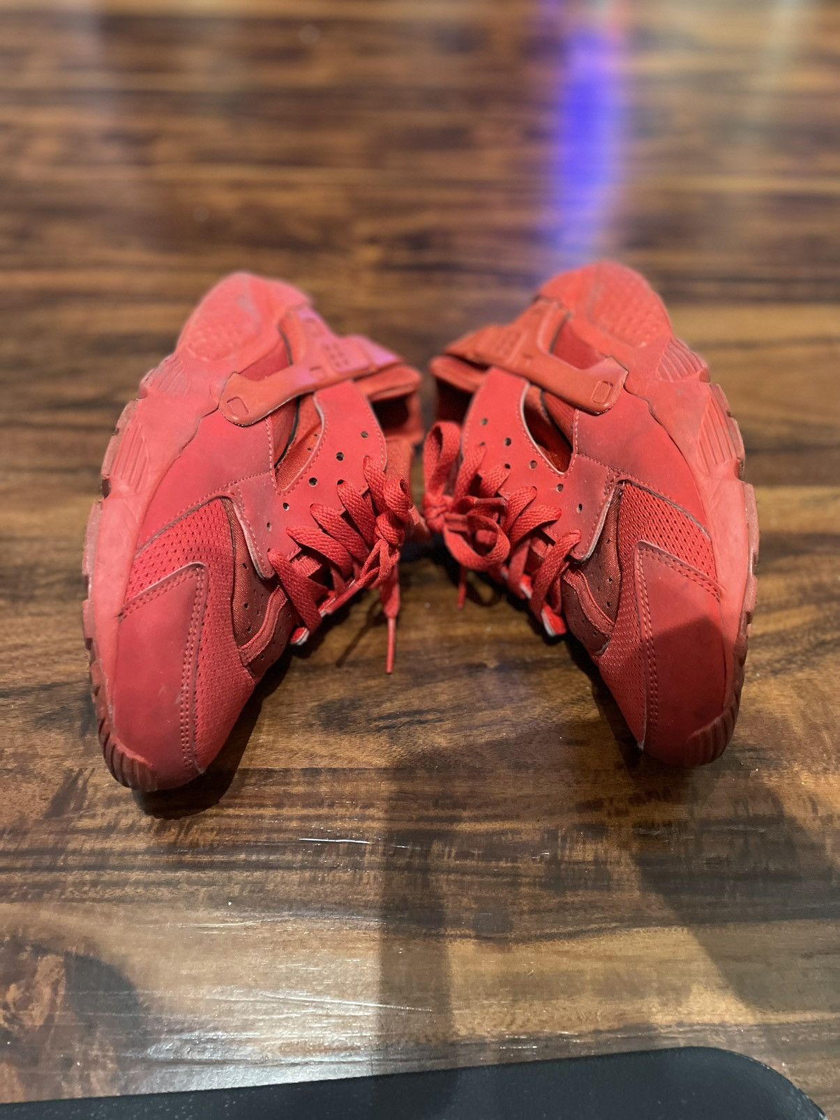 Nike Air Huarache “Triple Red” – Sz 6.5Y nike Size US 8.5 / IT 38.5 - 5 Thumbnail