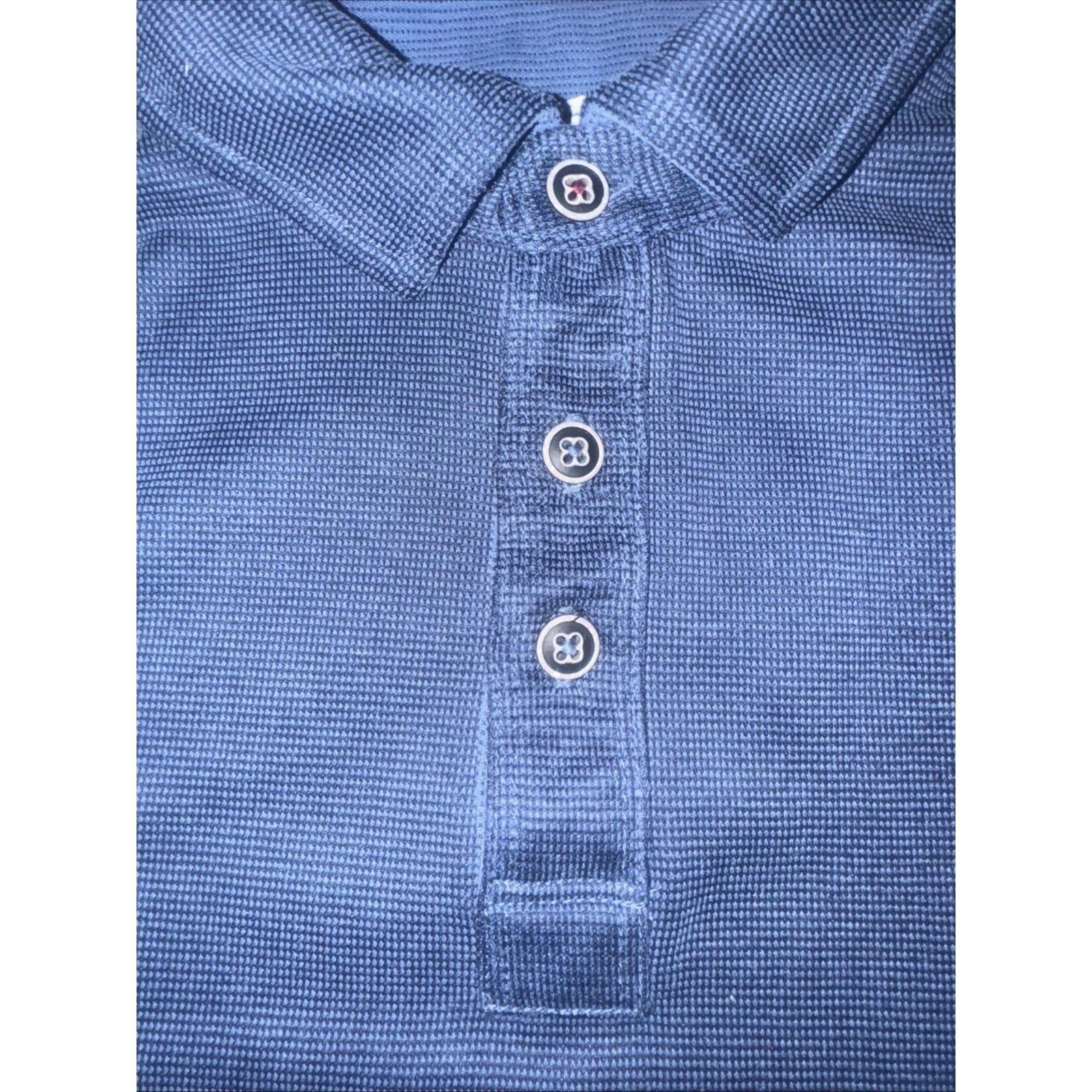 Tommy Bahama Tommy Bahama Long Sleeve Polo Shirt Blue Large 23x27 Size US L / EU 52-54 / 3 - 2 Thumbnail