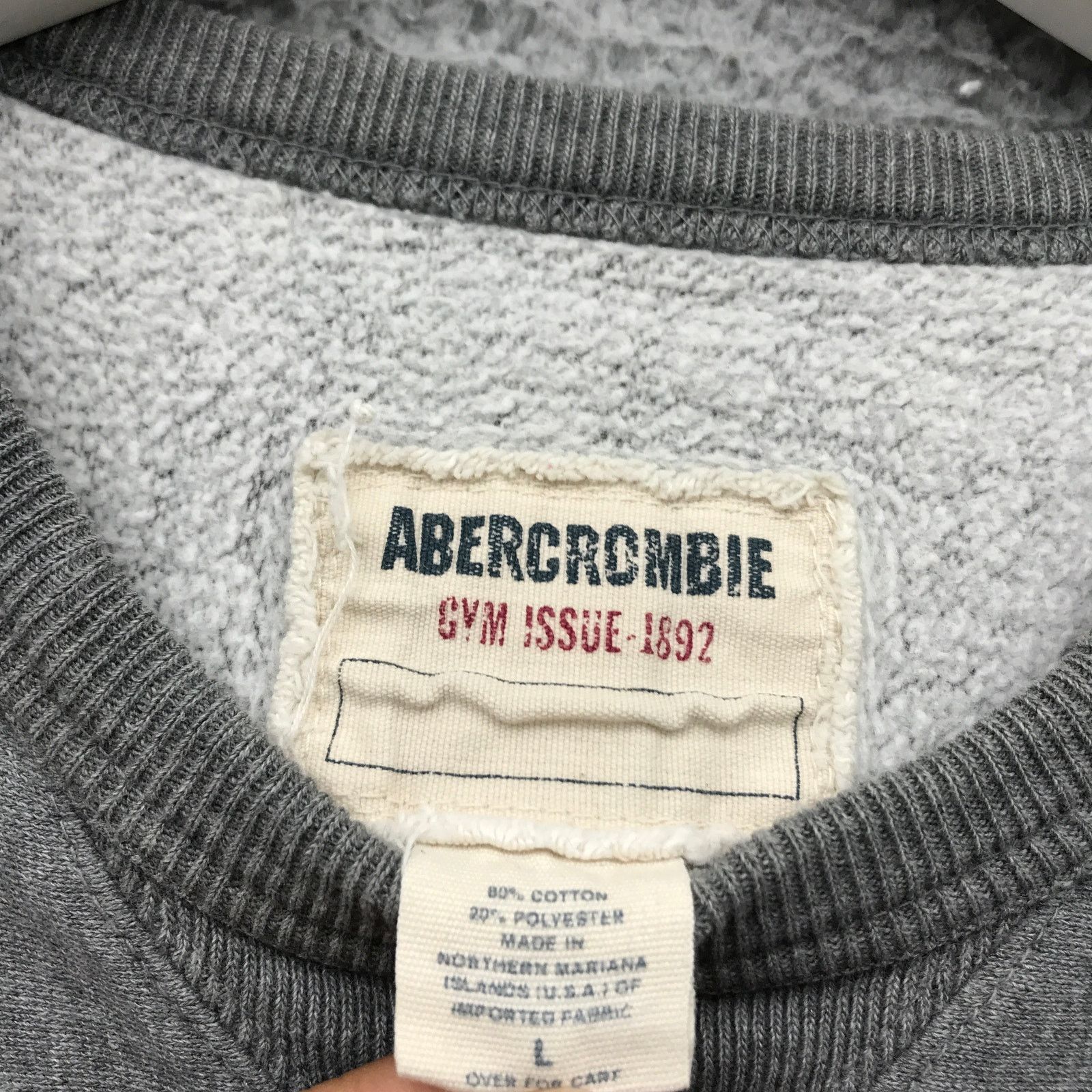Abercrombie & Fitch VTG Abercrombie And Fitch Gym Issue 1892 Sweatshirt Large Size US L / EU 52-54 / 3 - 3 Thumbnail