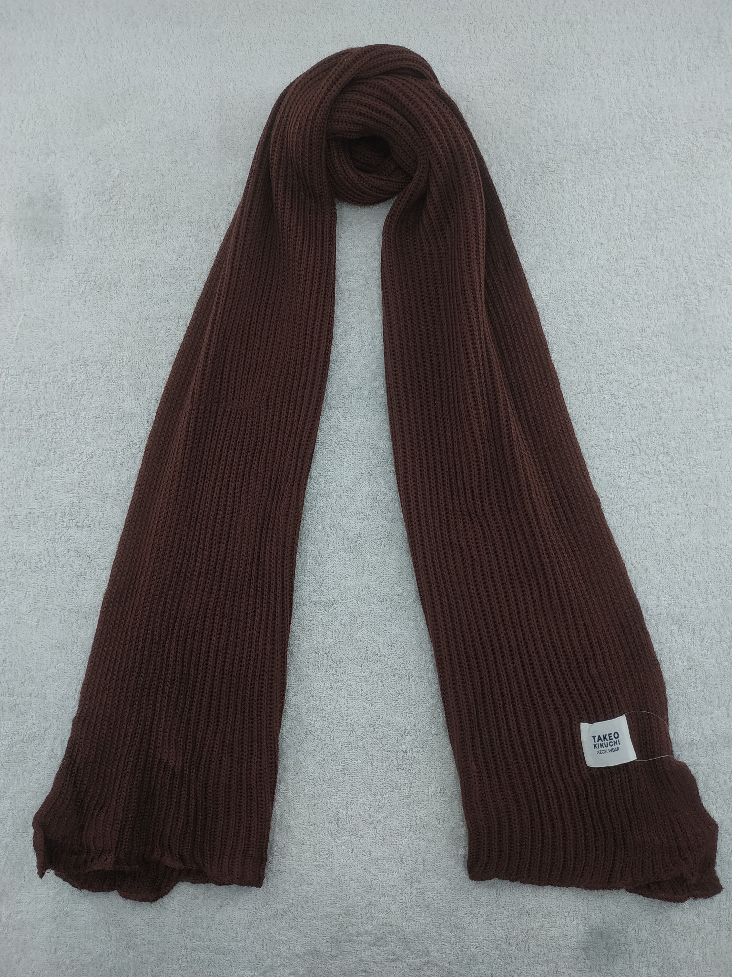 Takeo Kikuchi Vintage Takeo Kikuchi Scarf/Muffler/Neckwear MF582 Size ONE SIZE - 1 Thumbnail
