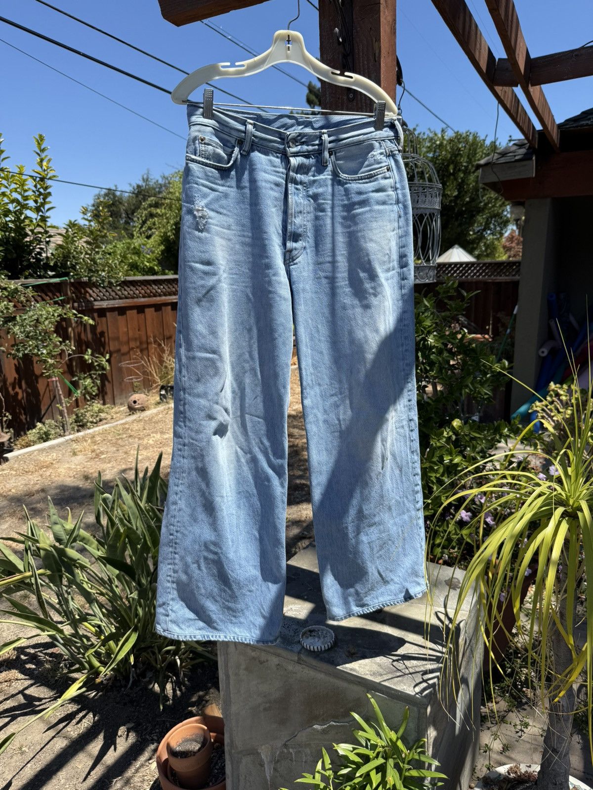 Acne Studios Acne Studios 1981M Light Blue Vintage Jeans | Grailed