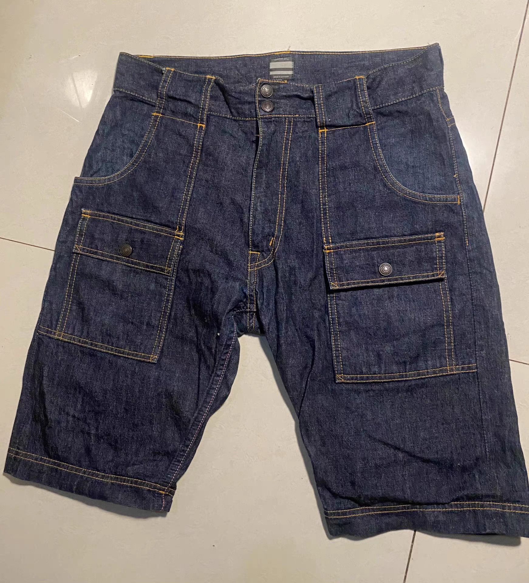 Momotaro Jeans Momotaro Jeans Heavyweight Denim Shorts K10 Size US 30 / EU 46 - 5 Thumbnail