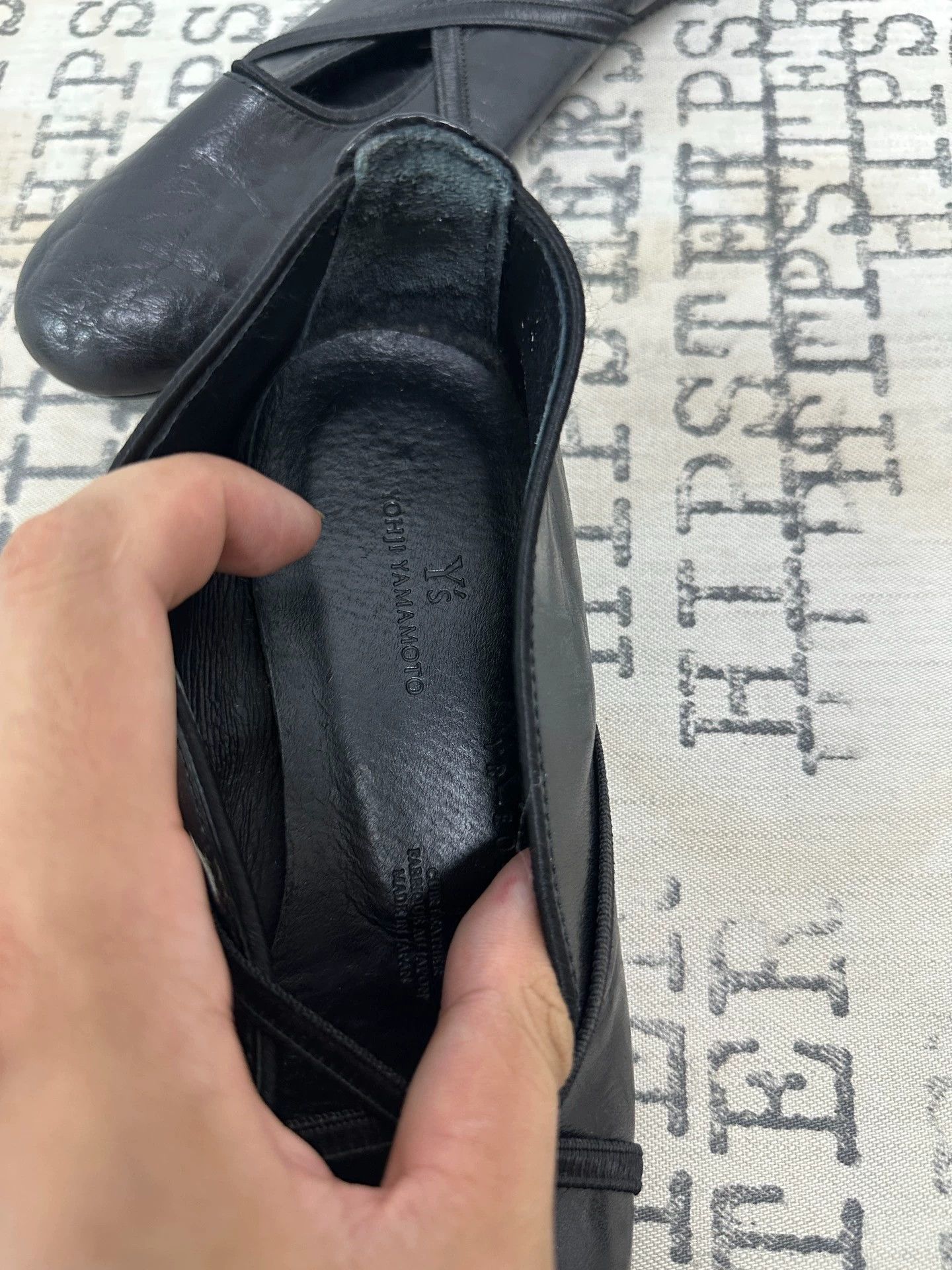 Yohji Yamamoto Y's Yohji Yamamoto ballet flats size 37 Size US 6.5 / IT 36.5 - 6 Thumbnail
