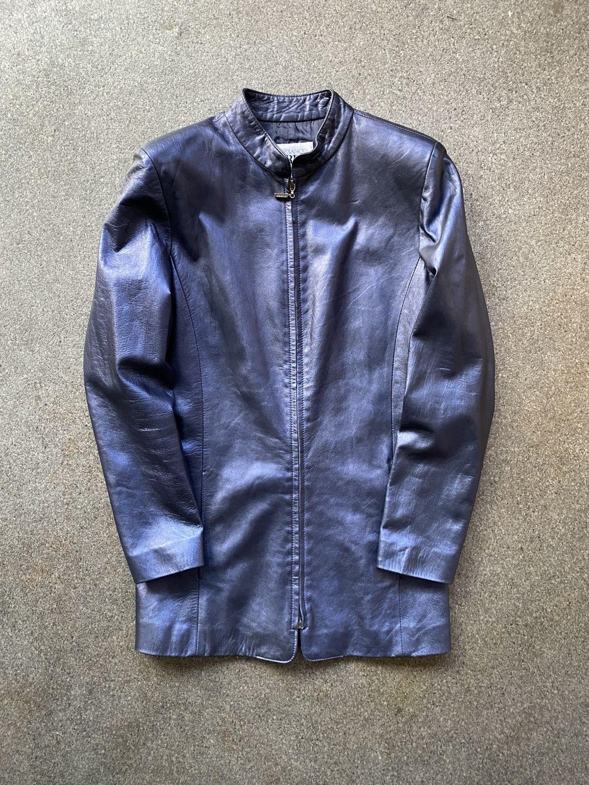 Gianfranco Ferre × Vintage Vintage Gianfranco Ferre GF Leather Jacket Size M / US 6-8 / IT 42-44 - 1 Thumbnail